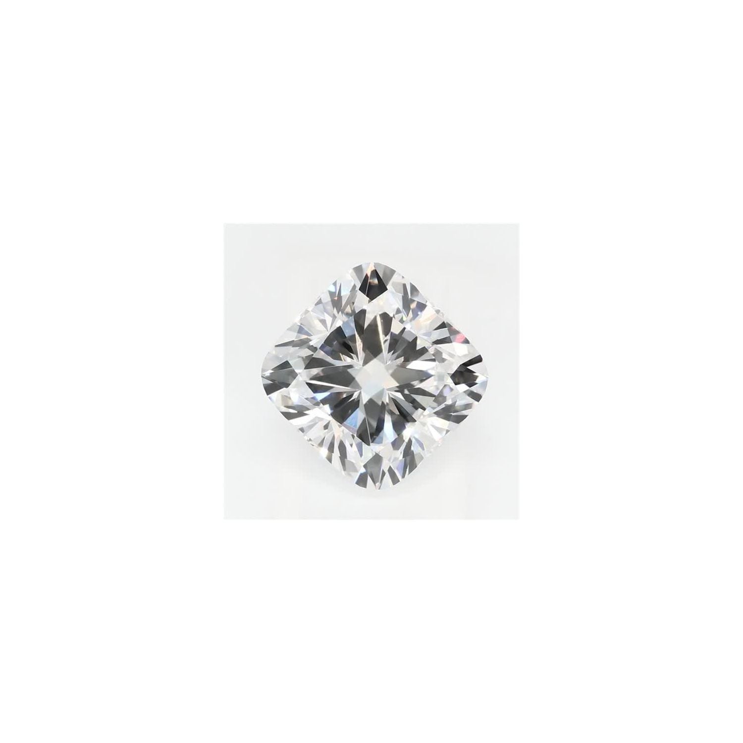 2.46 ct Cushion Lab-Grown Diamond – E VS1 – Faceted Cut – GCAL Certified — Sapphire Row