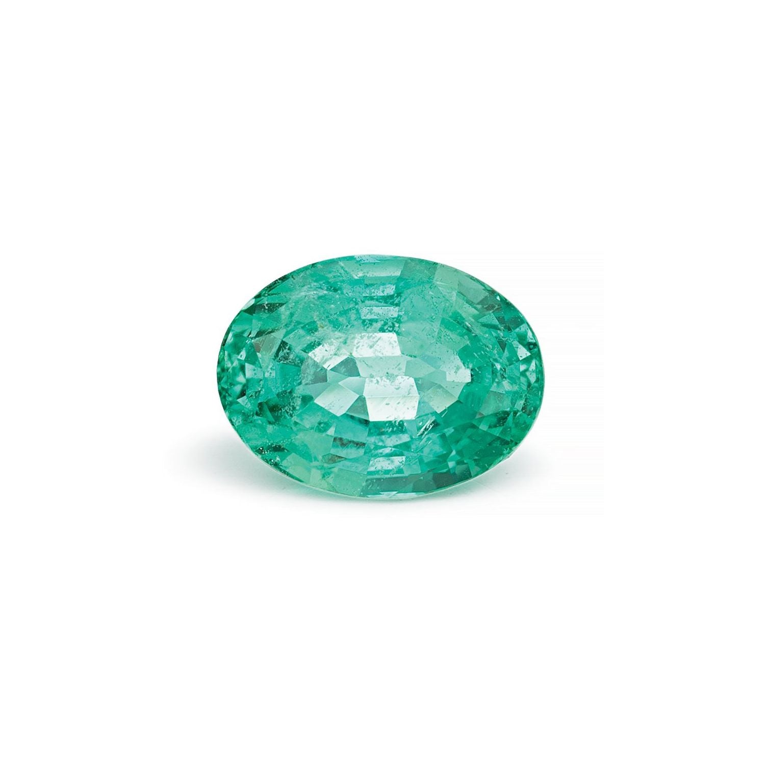 1.44 ct Oval Natural Natural Emerald Emerald – Faceted Cut – N/A Certified — Sapphire Row