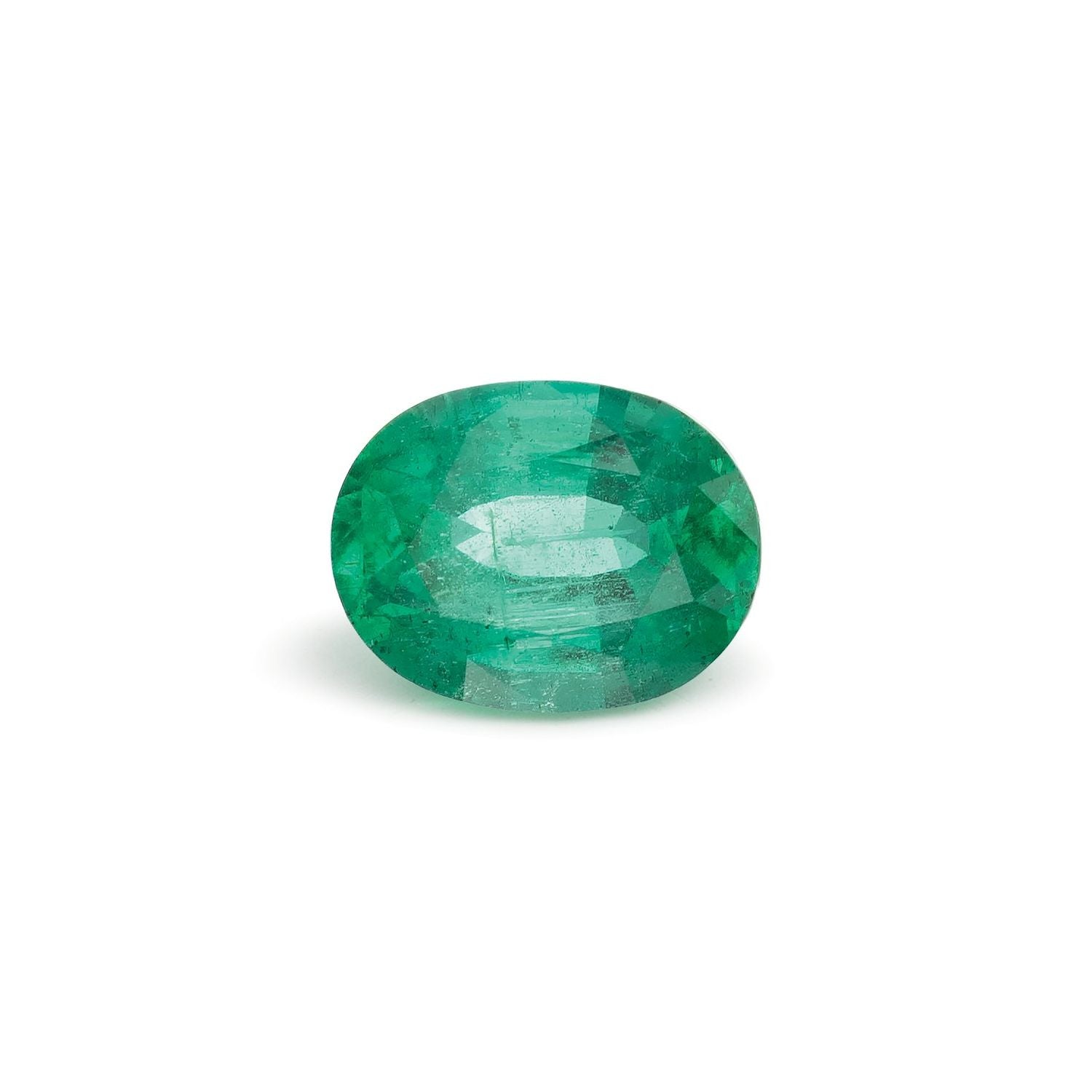 1.02 ct Oval Natural Natural Emerald Emerald – Faceted Cut – N/A Certified — Sapphire Row