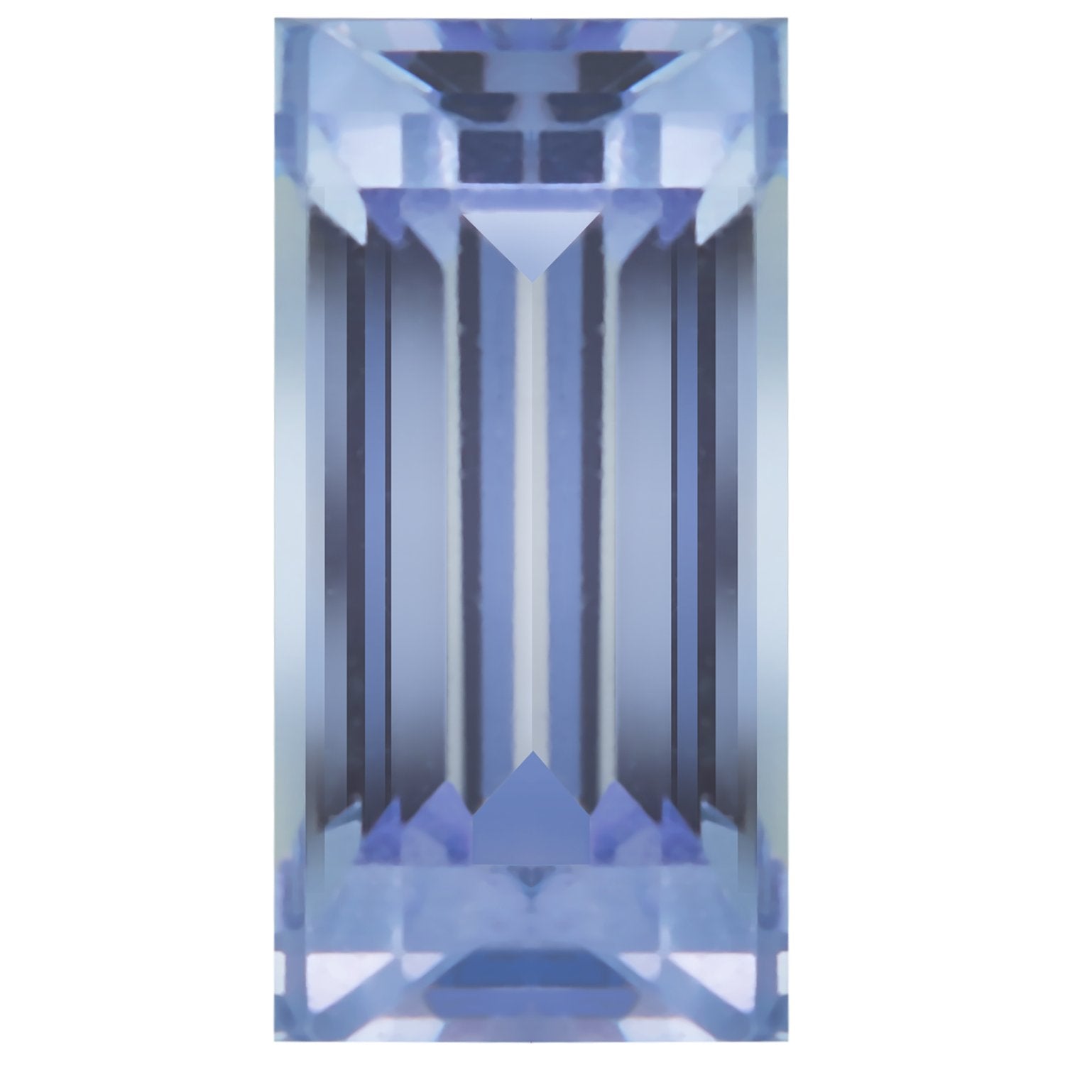 4x2 mm Straight Baguette Natural Purple Tanzanite – Step-Cut – AA Quality — Sapphire Row