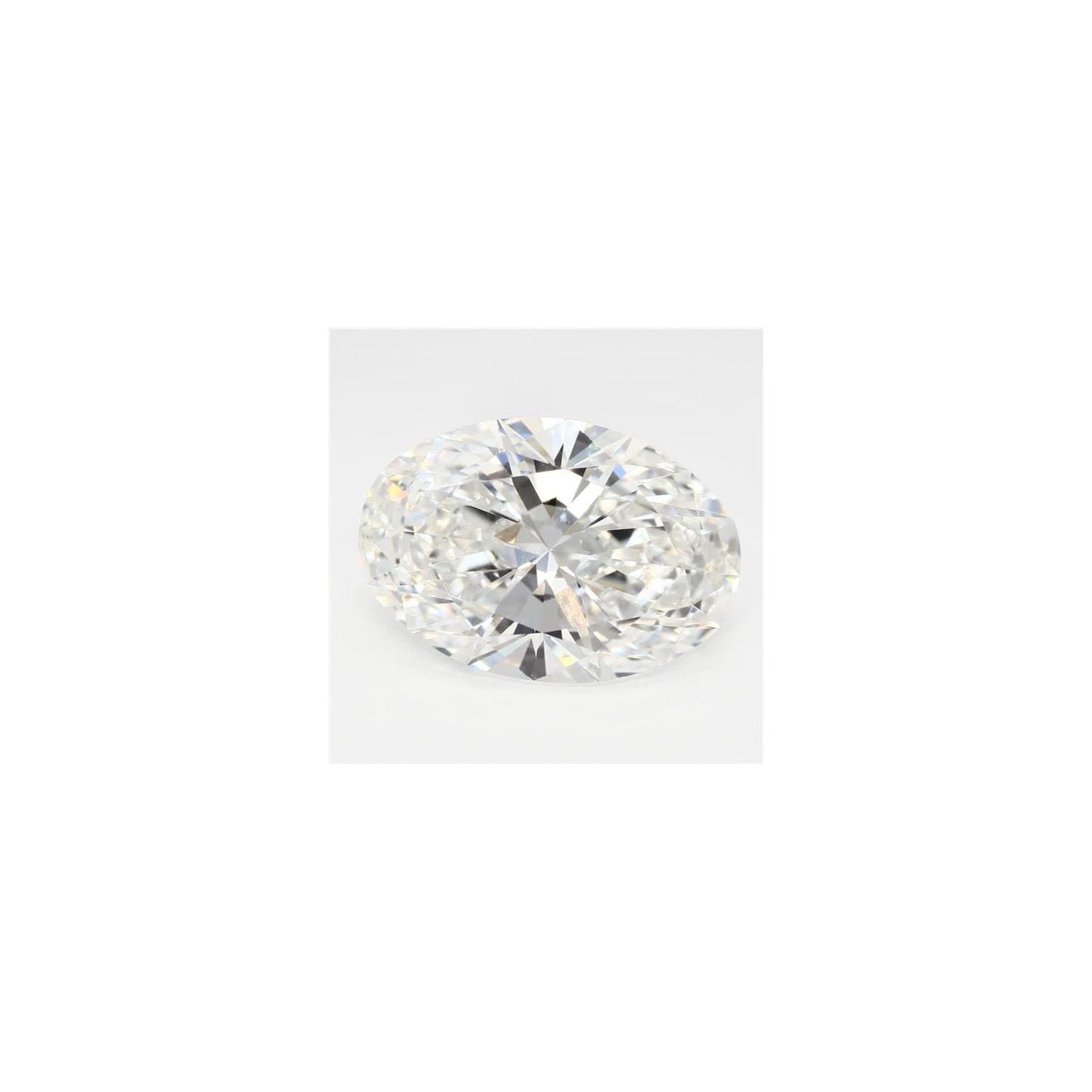 6.51 ct Oval Lab-Grown Diamond – F VVS2 – Faceted Cut – GCAL Certified — Sapphire Row