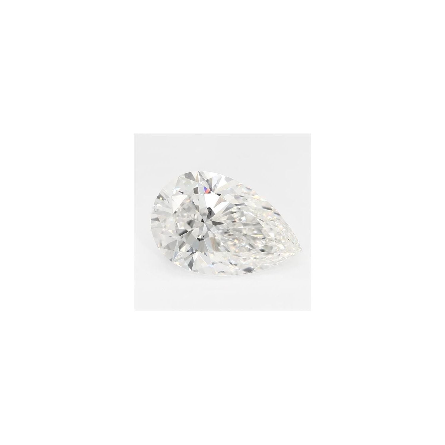 3.12 ct Pear Lab-Grown Diamond – F VS1 – Faceted Cut – GCAL Certified — Sapphire Row