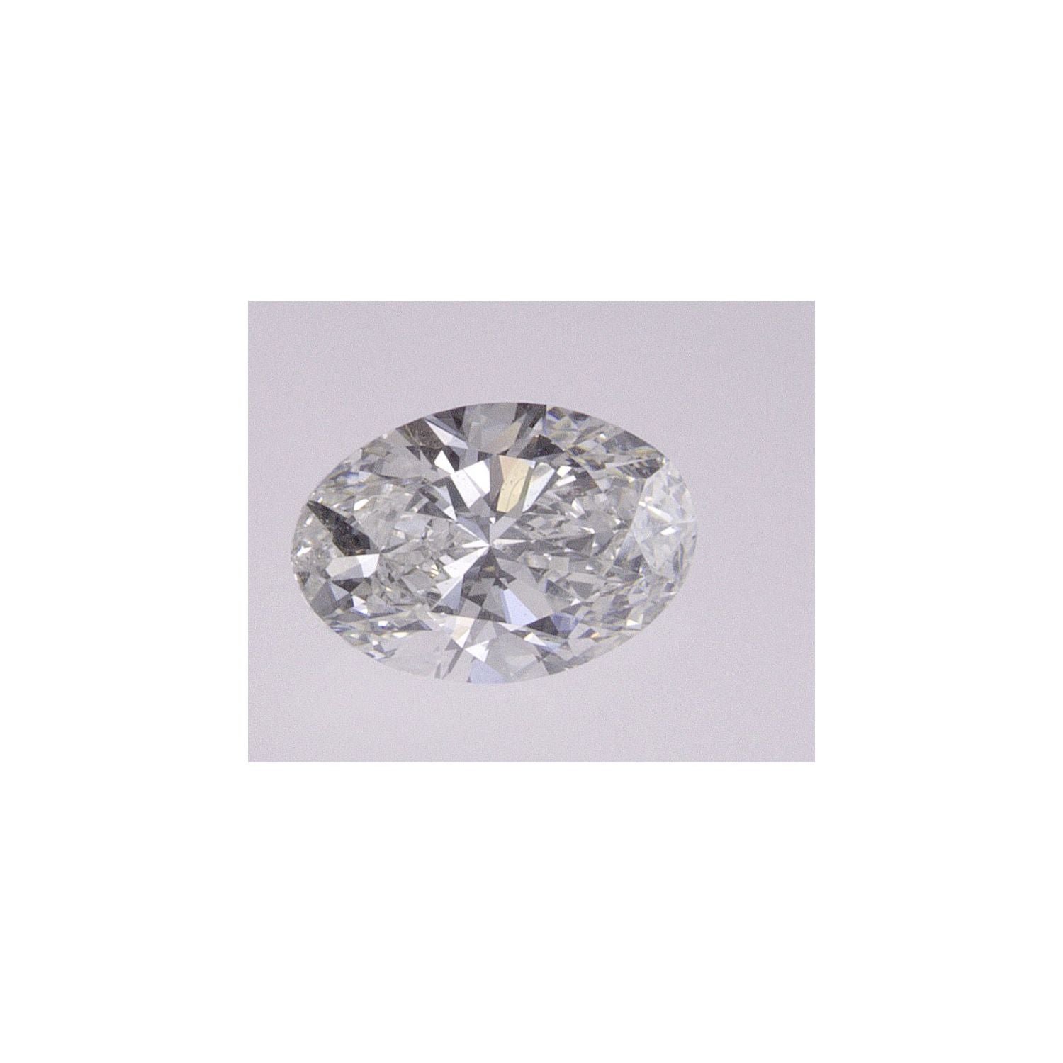 0.57 ct Oval Natural Diamond – G SI1 – Faceted Cut – GIA Certified — Sapphire Row