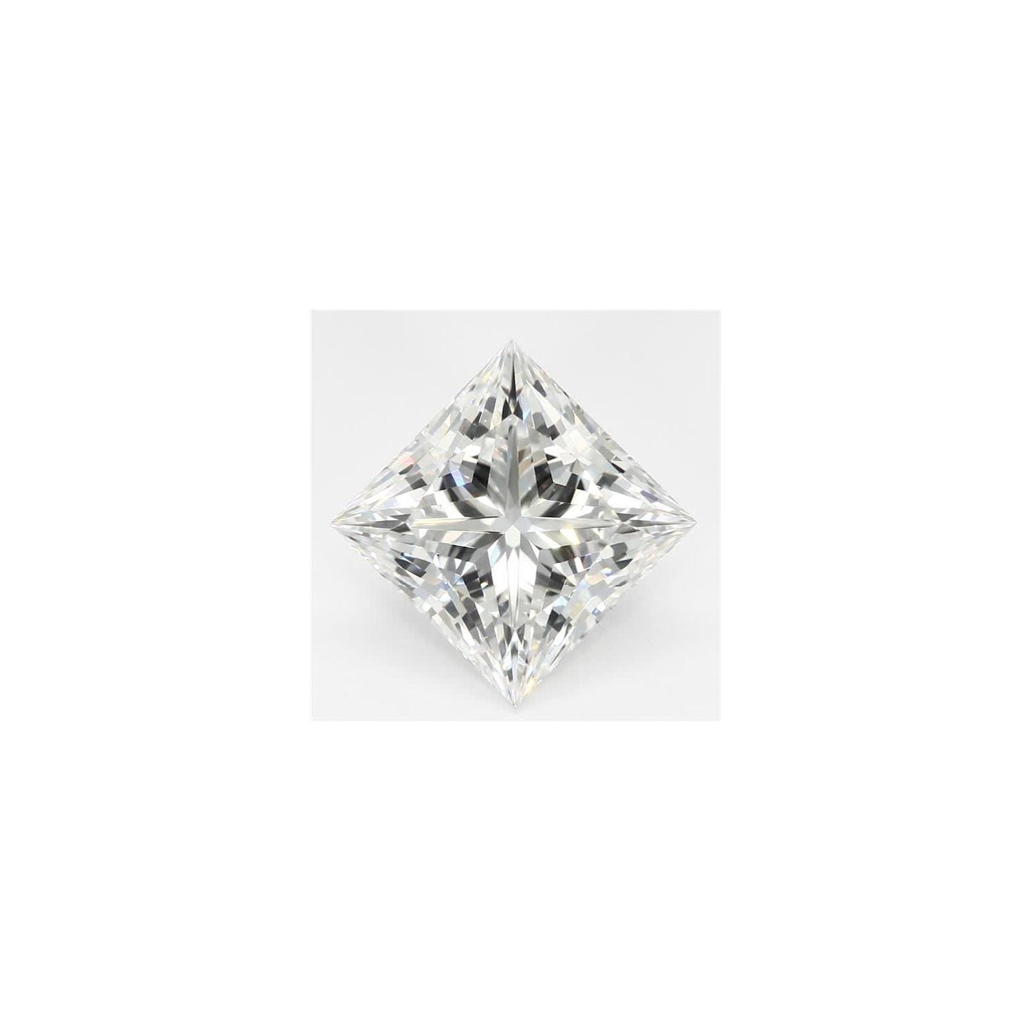 2.76 ct Square Lab-Grown Diamond – F VS1 – Princess-cut – GCAL Certified — Sapphire Row