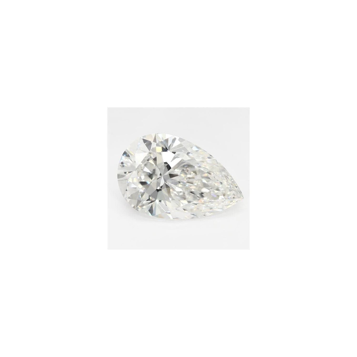 3.26 ct Pear Lab-Grown Diamond – G VS1 – Faceted Cut – GCAL Certified — Sapphire Row