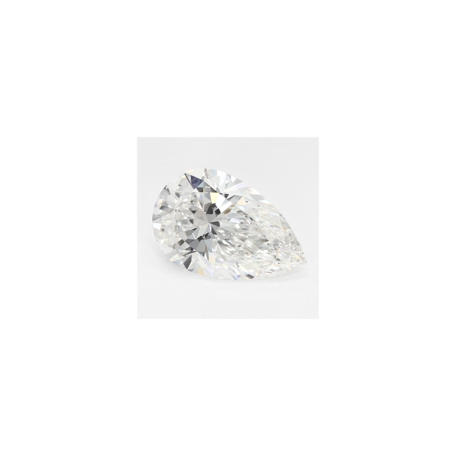 3.05 ct Pear Lab-Grown Diamond – F VS2 – Faceted Cut – GCAL Certified — Sapphire Row