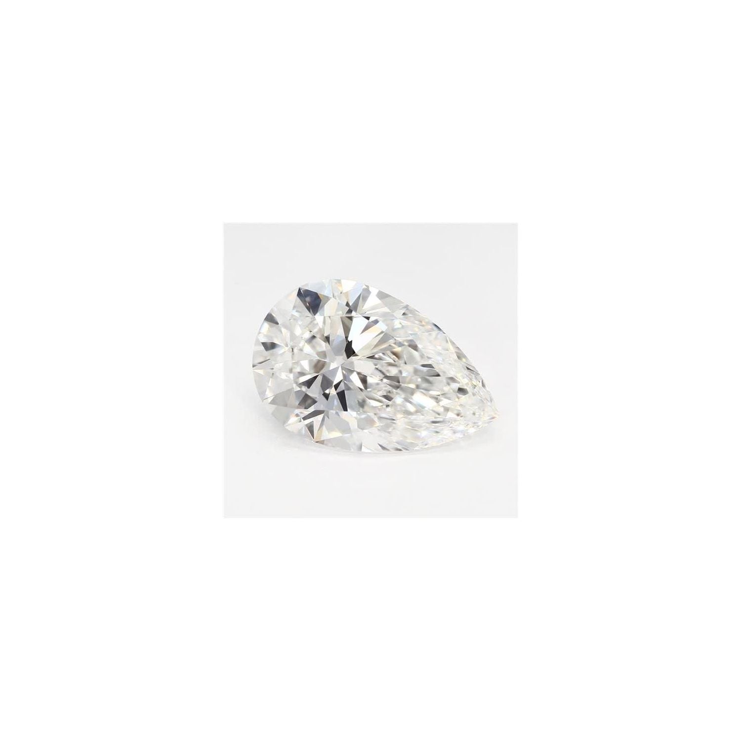 2.76 ct Pear Lab-Grown Diamond – F VS1 – Faceted Cut – GCAL Certified — Sapphire Row