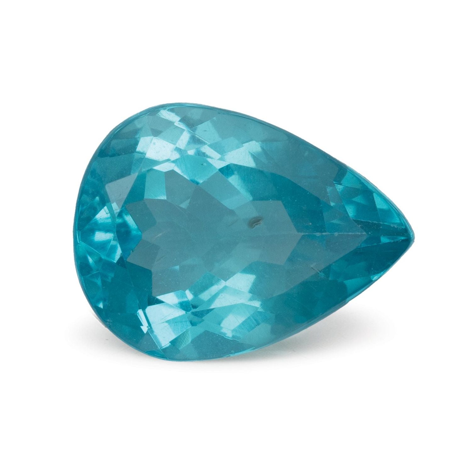 2.90 ct Pear Natural Natural Apatite Apatite – Faceted Cut – N/A Certified — Sapphire Row