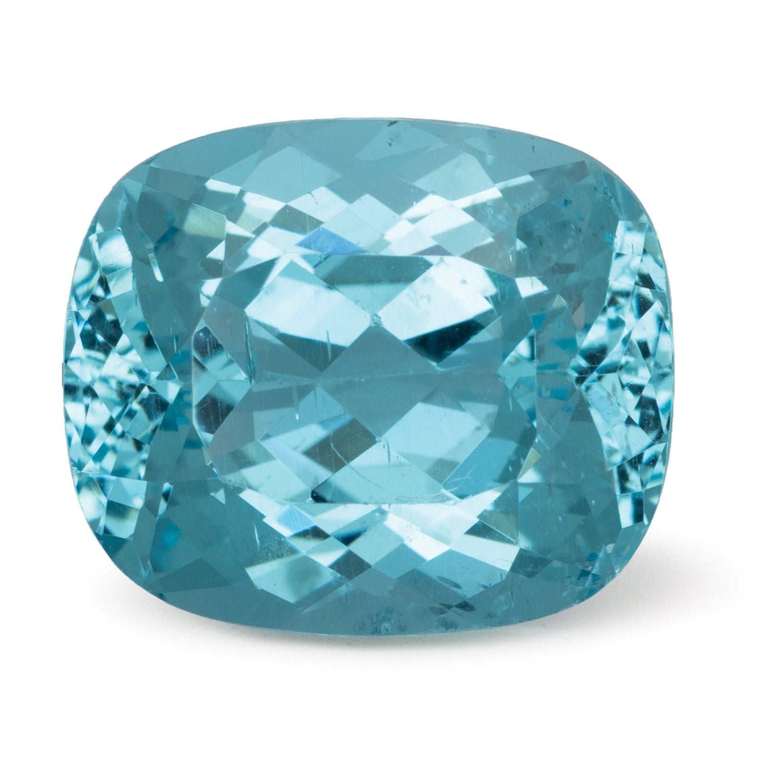 8.04 ct Antique Cushion Natural Natural Apatite Apatite – Faceted Cut – N/A Certified — Sapphire Row