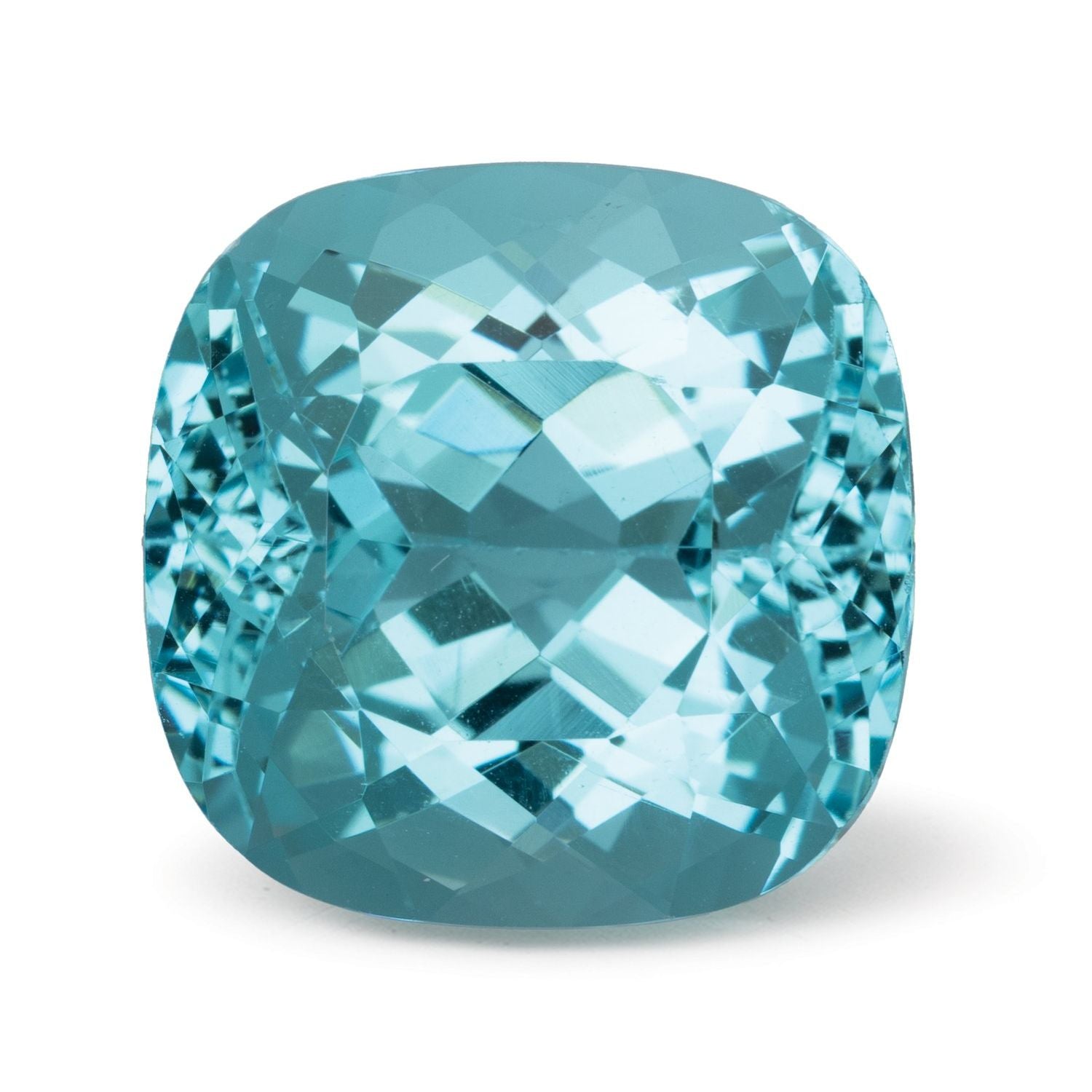 12.35 ct Cushion Natural Natural Apatite Apatite – Faceted Cut – N/A Certified — Sapphire Row