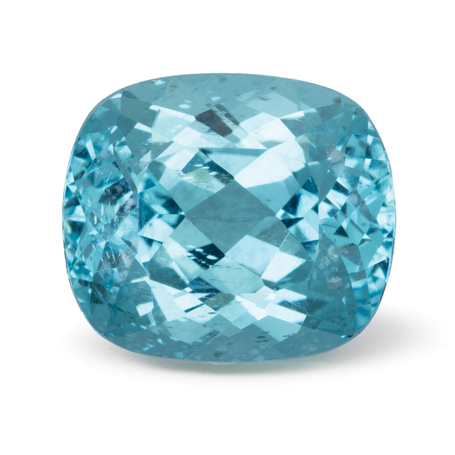 8.62 ct Antique Cushion Natural Natural Apatite Apatite – Faceted Cut – N/A Certified — Sapphire Row