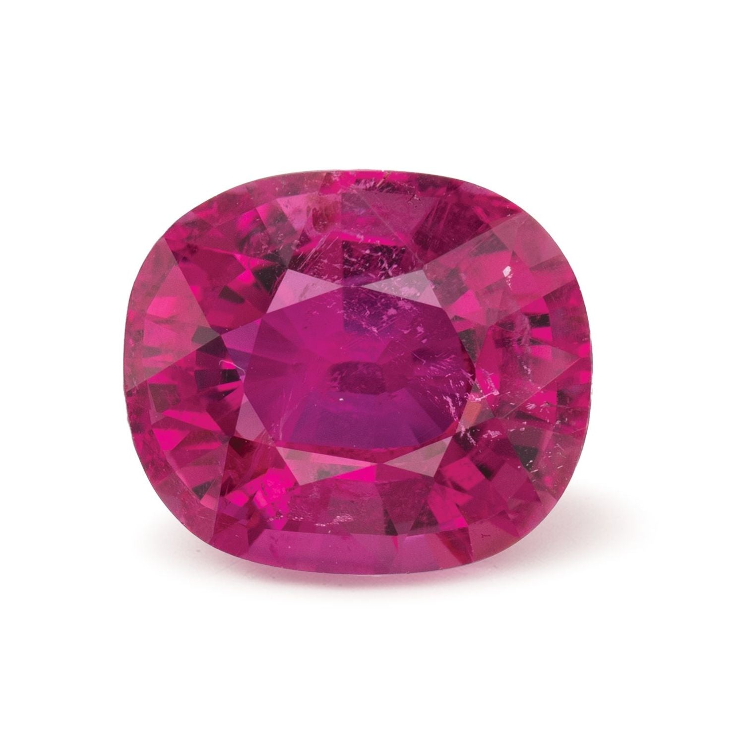 6.17 ct Antique Cushion Natural Natural Tourmaline Tourmaline – Faceted Cut – N/A Certified — Sapphire Row
