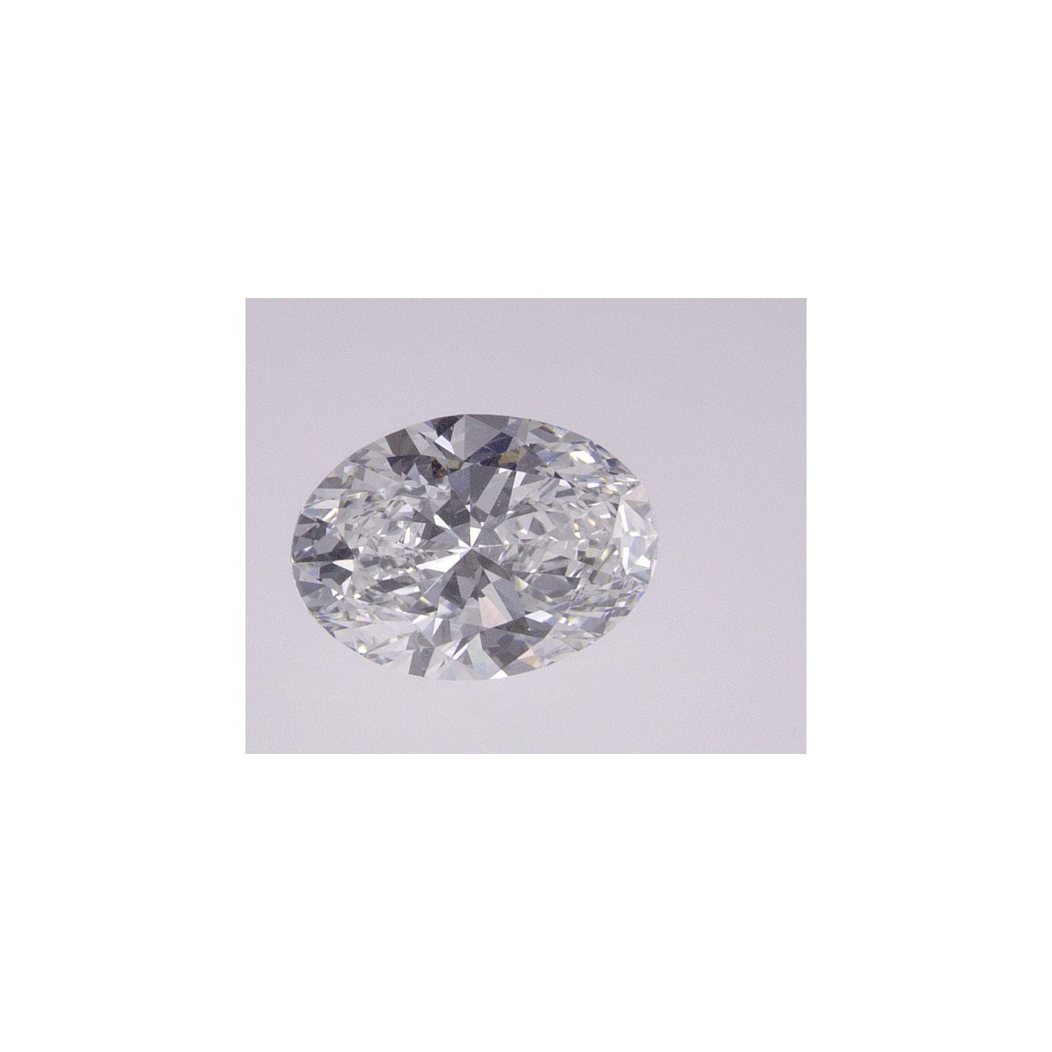 0.88 ct Oval Lab-Grown Diamond – D VS1 – Faceted Cut – GCAL Certified — Sapphire Row