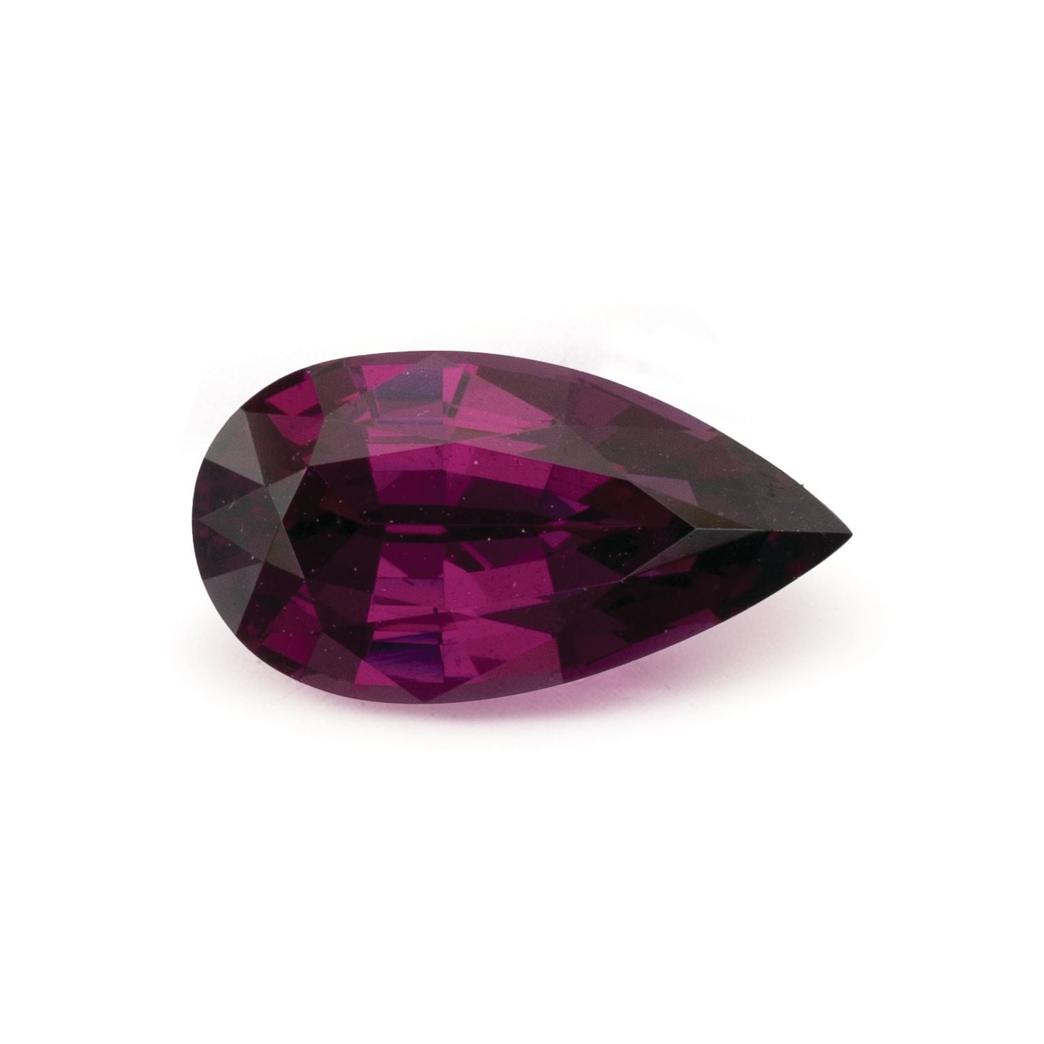 2.48 ct Pear Natural Natural Garnet Garnet – Faceted Cut – N/A Certified — Sapphire Row