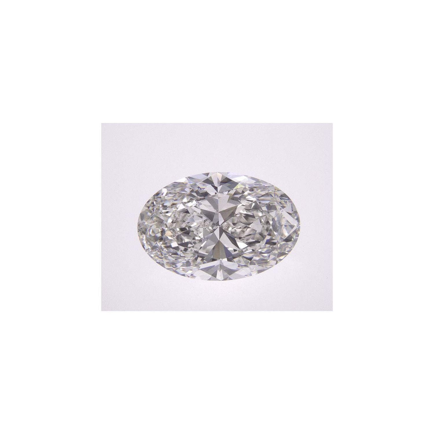 3.70 ct Oval Natural Diamond – H VS2 – Faceted Cut – GIA Certified — Sapphire Row