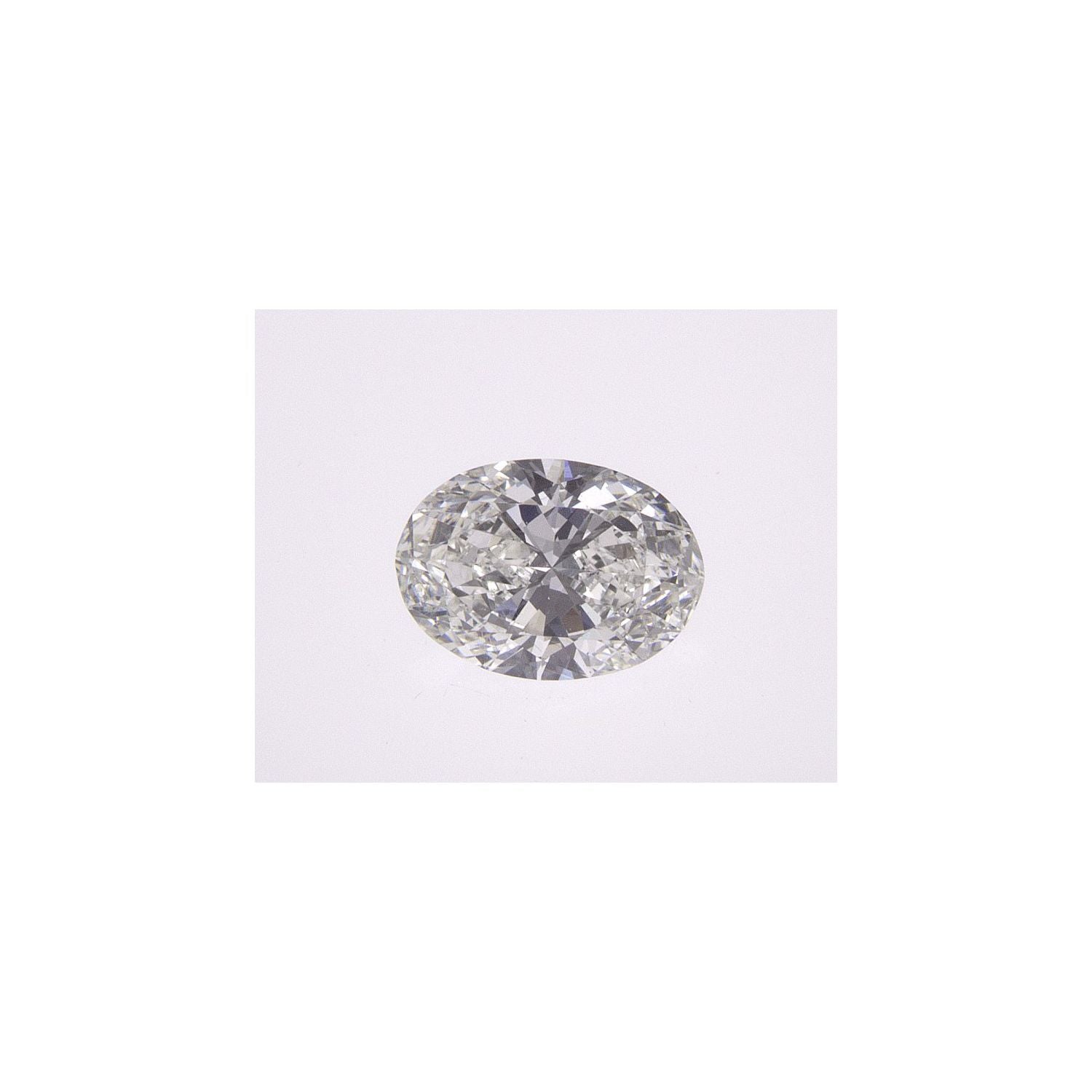 0.53 ct Oval Natural Diamond – H VS2 – Faceted Cut – GIA Certified — Sapphire Row