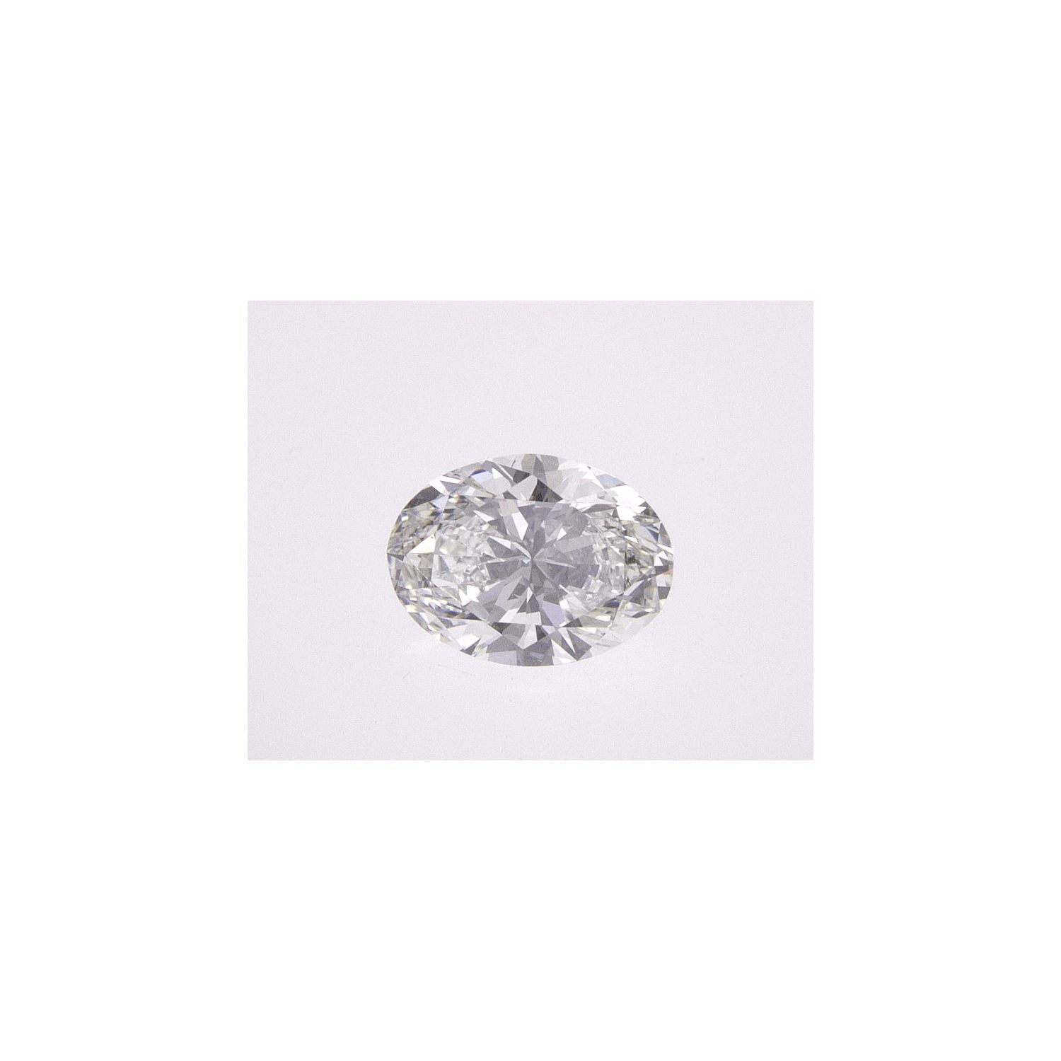 0.50 ct Oval Natural Diamond – H VS2 – Faceted Cut – GIA Certified — Sapphire Row