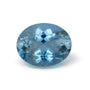 2.72 ct Oval Natural Natural Aquamarine Aquamarine – Faceted Cut – N/A Certified — Sapphire Row
