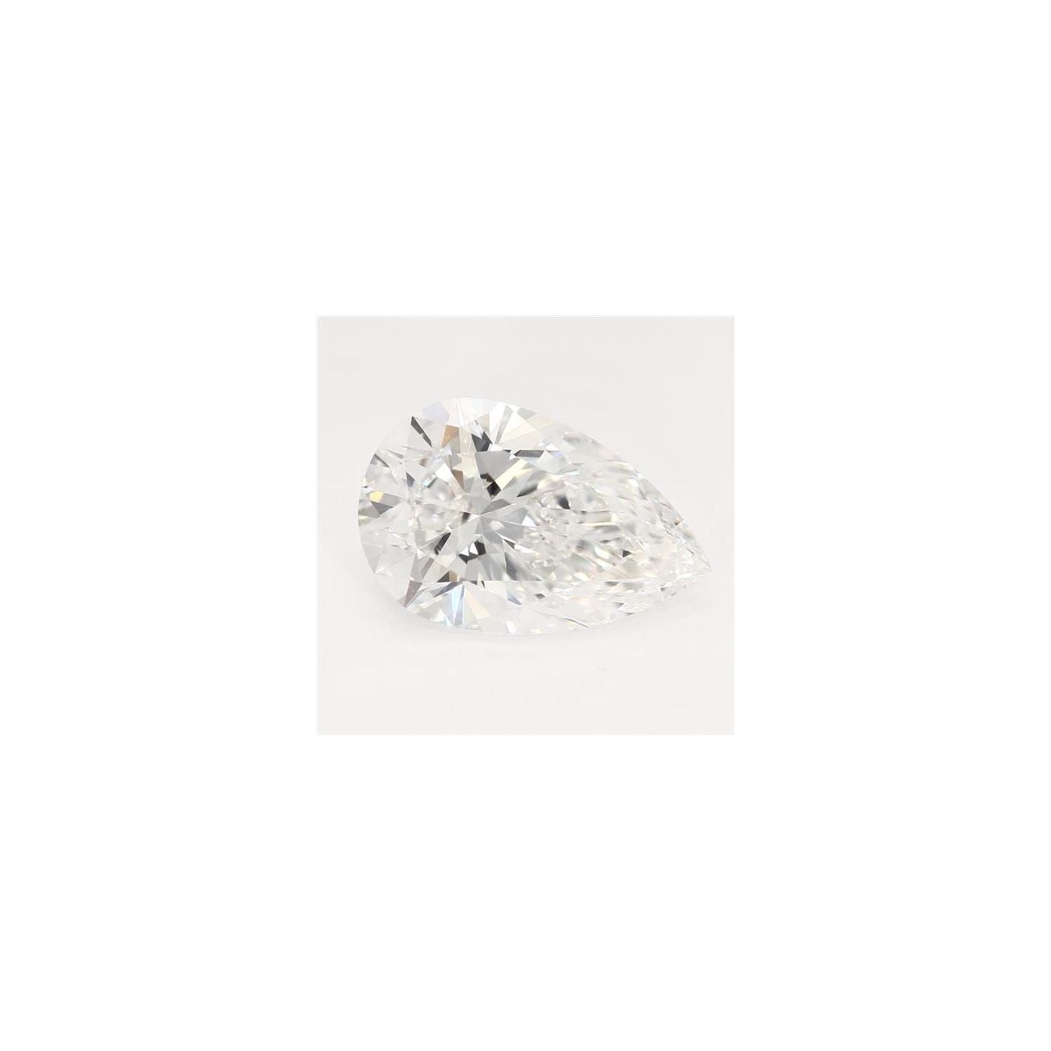 3.05 ct Pear Lab-Grown Diamond – F VVS2 – Faceted Cut – GCAL Certified — Sapphire Row