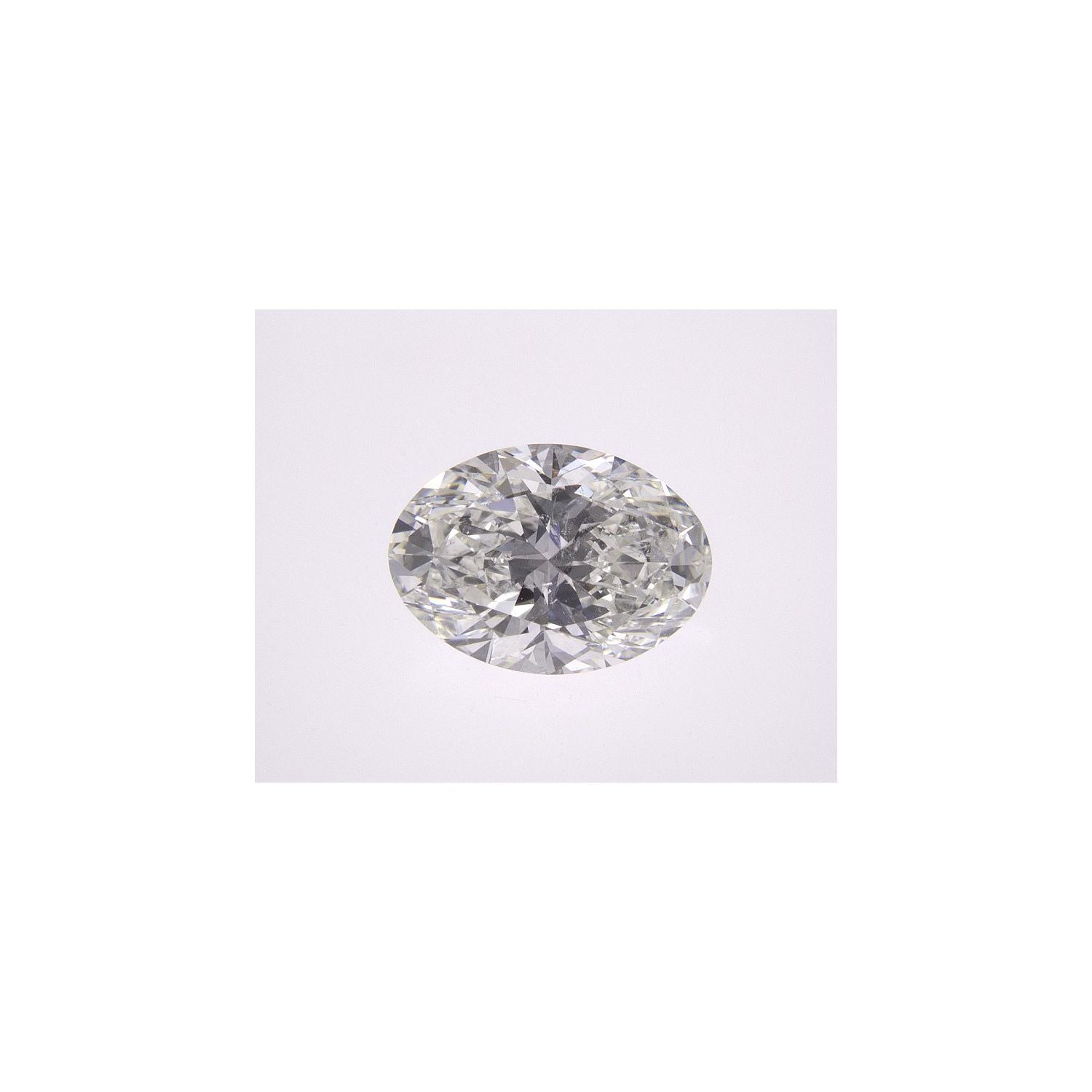 1.50 ct Oval Natural Diamond – H SI2 – Faceted Cut – GIA Certified — Sapphire Row