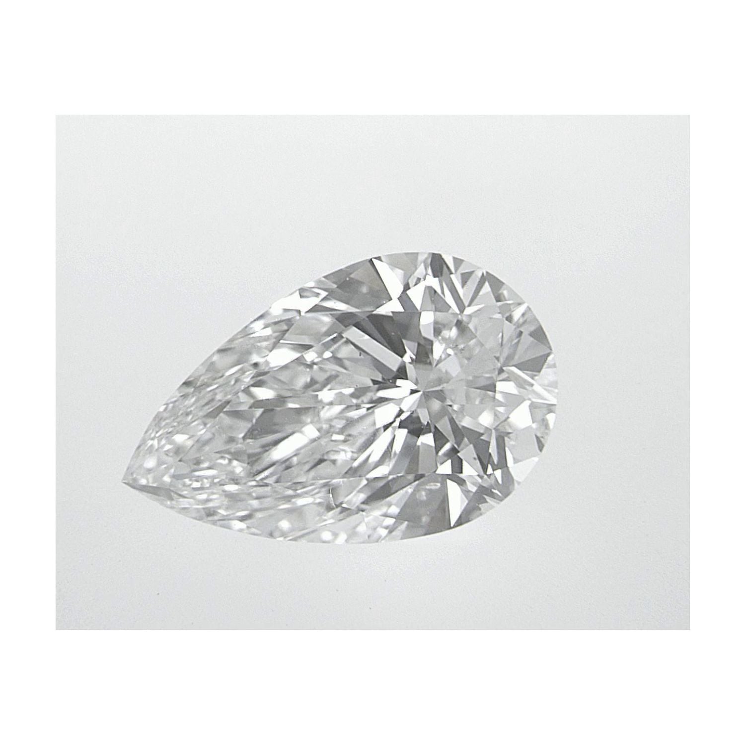 2.01 ct Pear Natural Diamond – G SI1 – Faceted Cut – GIA Certified — Sapphire Row