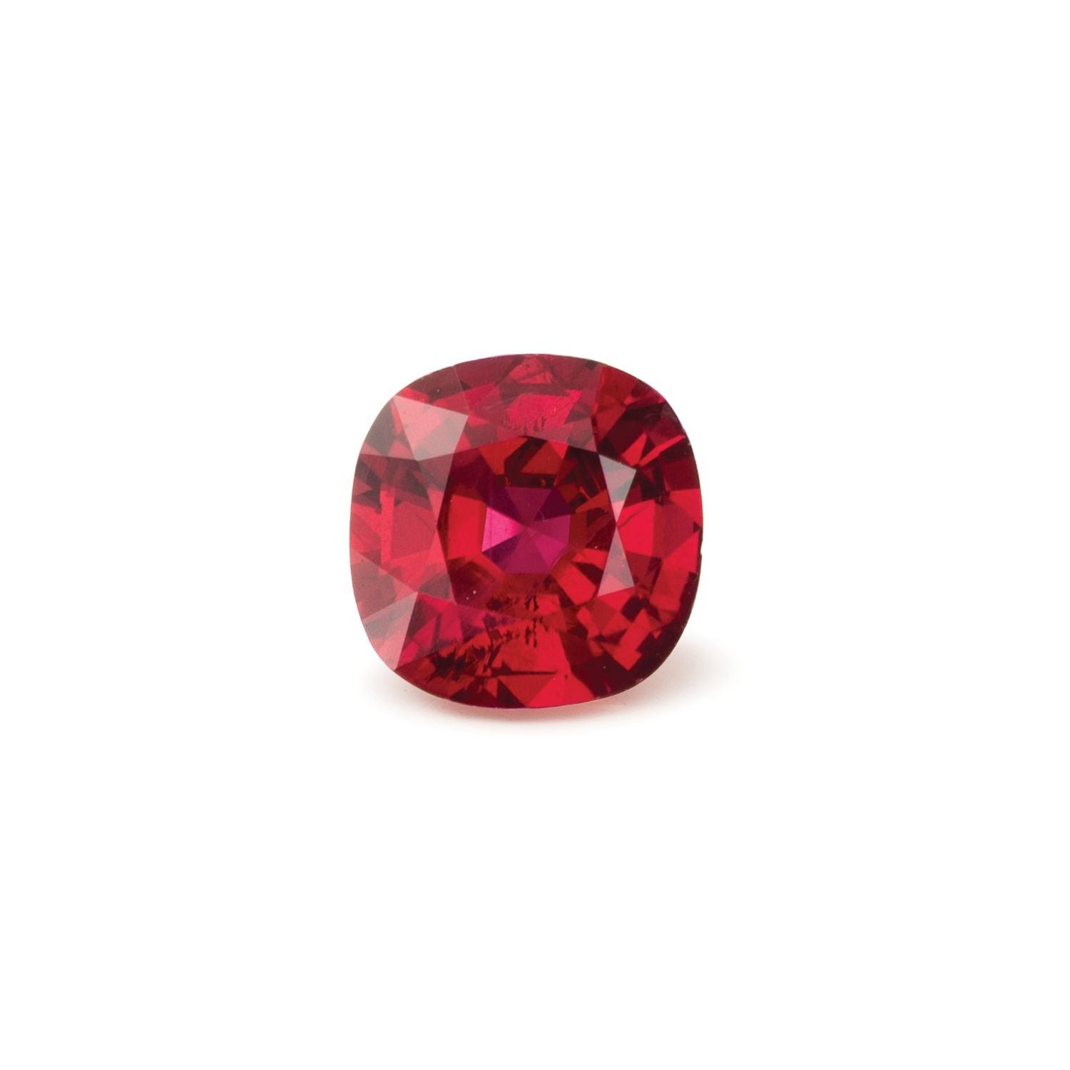 1.04 ct Cushion Natural Natural Ruby Ruby – Faceted Cut – N/A Certified — Sapphire Row