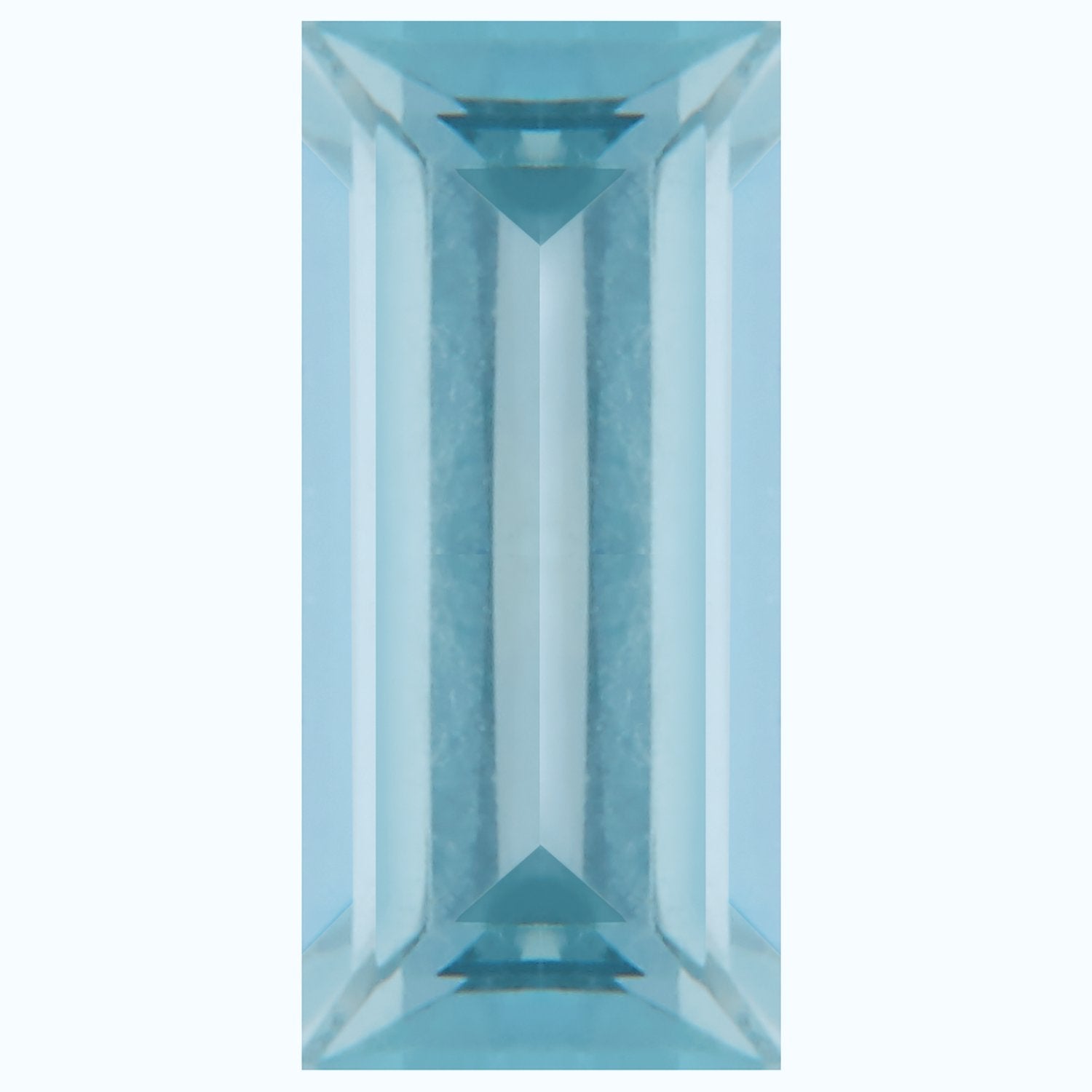 5x2 mm Straight Baguette Natural Aqua Aquamarine – Step-Cut – A Quality — Sapphire Row