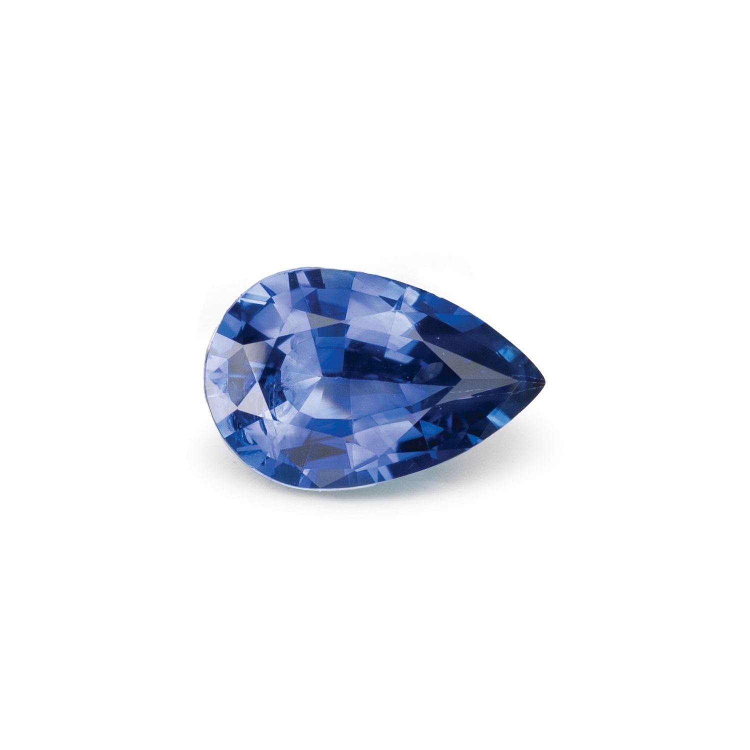 1.23 ct Pear Natural Natural Sapphire Sapphire – Faceted Cut – N/A Certified — Sapphire Row