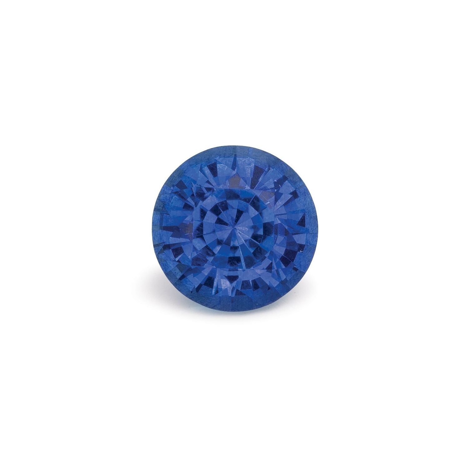 1.33 ct Round Natural Natural Sapphire Sapphire – Faceted Cut – N/A Certified — Sapphire Row