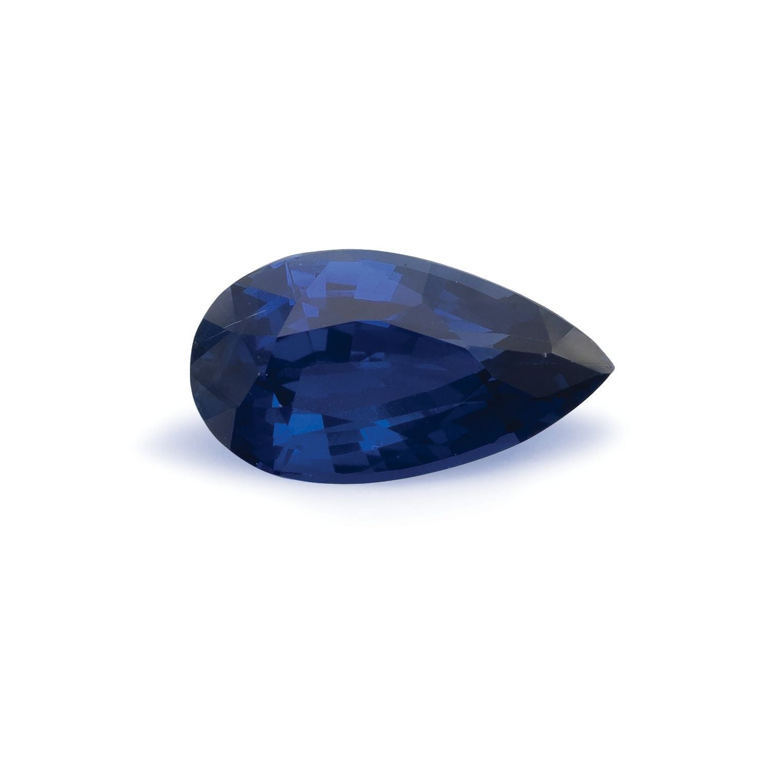1.66 ct Pear Natural Natural Sapphire Sapphire – Faceted Cut – N/A Certified — Sapphire Row