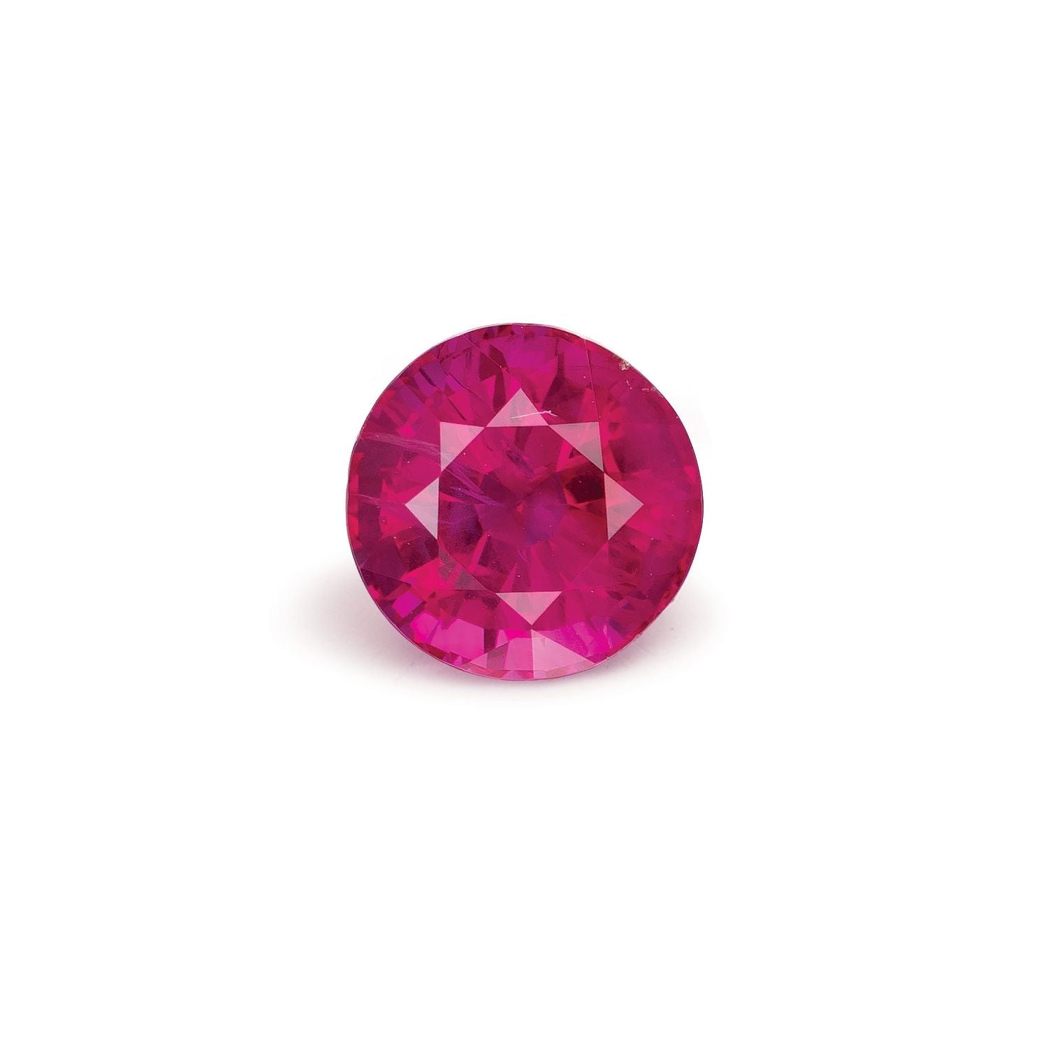 1.43 ct Round Natural Natural Ruby Ruby – Faceted Cut – N/A Certified — Sapphire Row