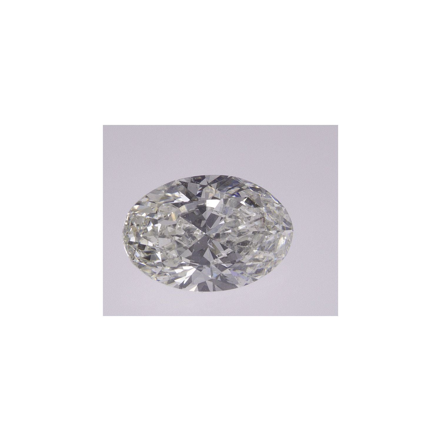 1.51 ct Oval Natural Diamond – J SI2 – Faceted Cut – GIA Certified — Sapphire Row