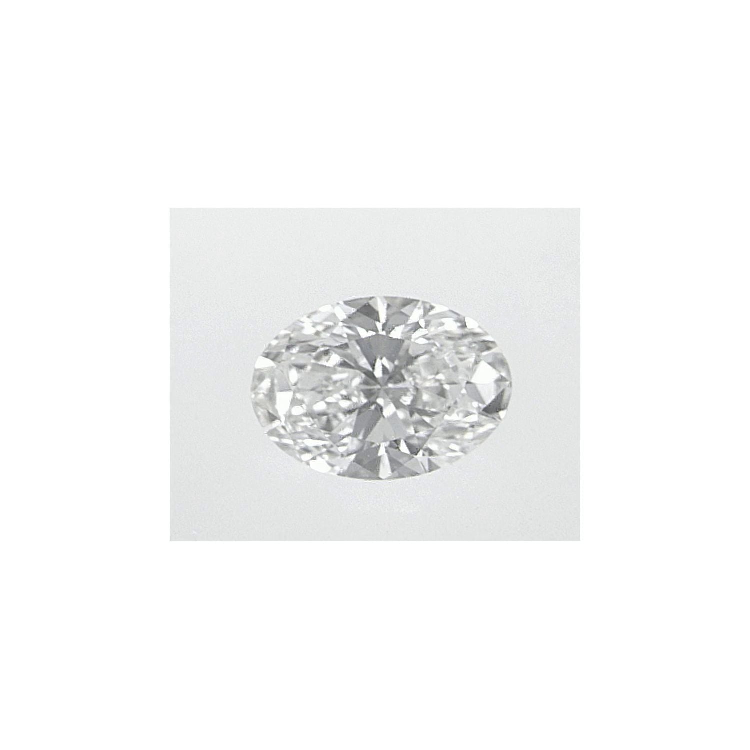 0.48 ct Oval Natural Diamond – H VS1 – Faceted Cut – GIA Certified — Sapphire Row