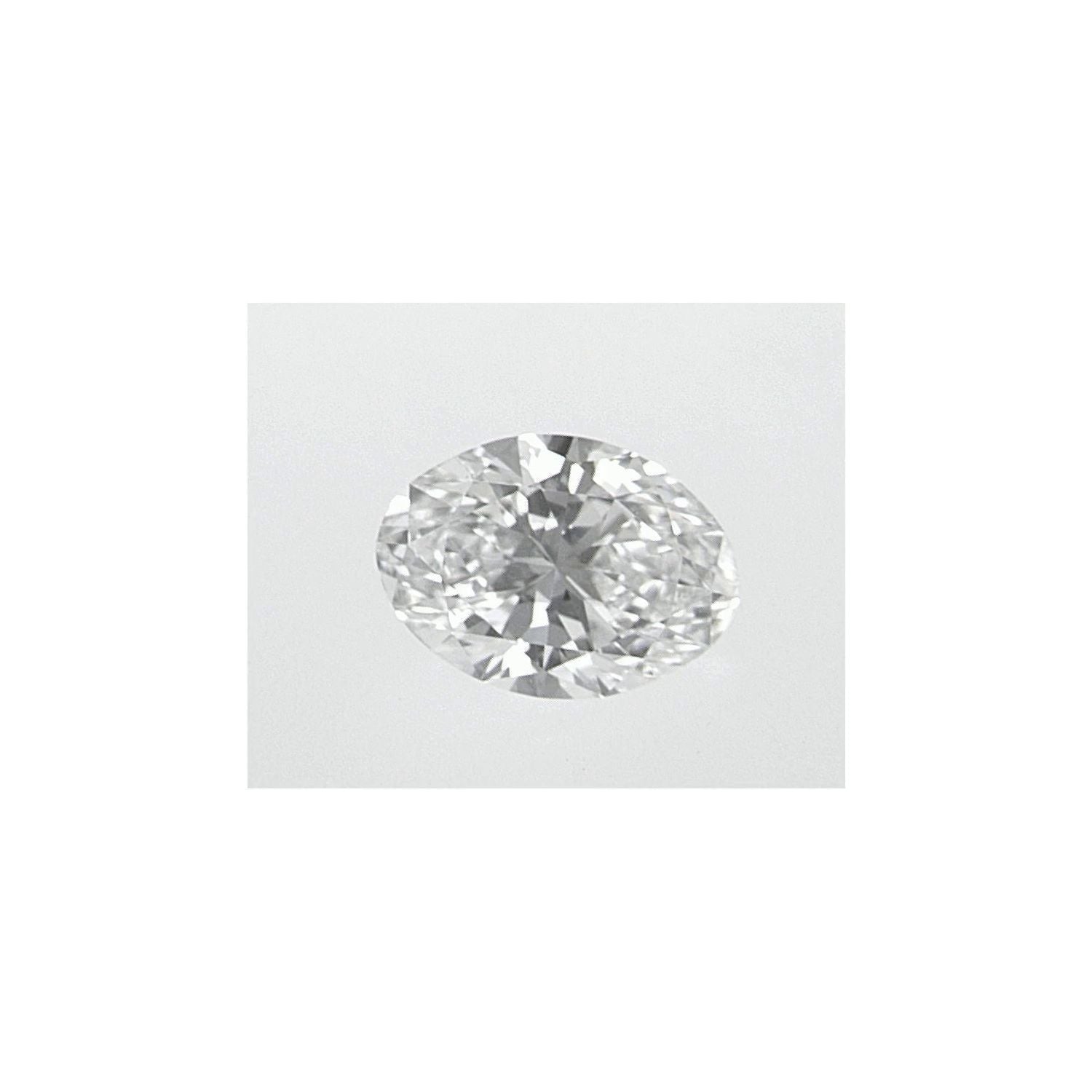 0.43 ct Oval Natural Diamond – H VS1 – Faceted Cut – GIA Certified — Sapphire Row