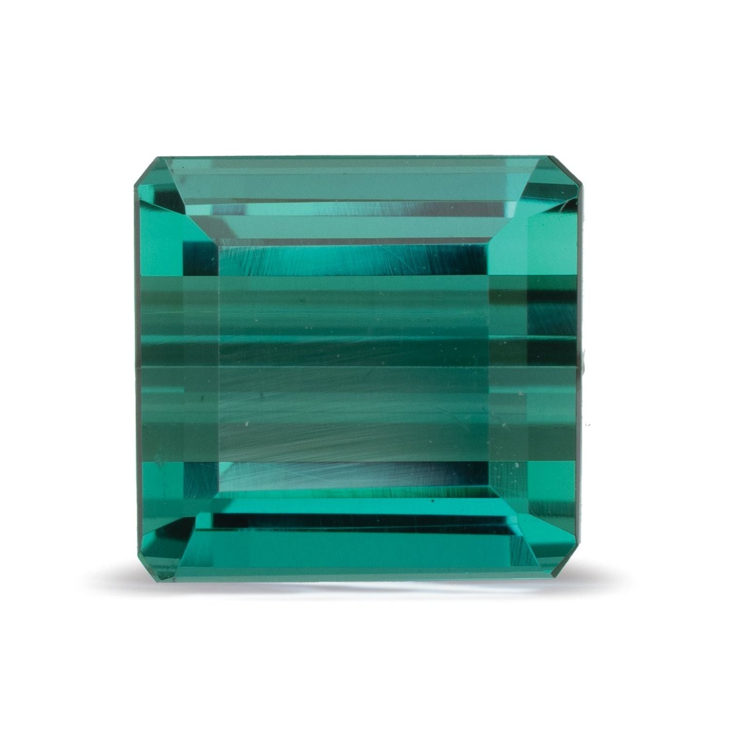 7.56 ct Emerald Natural Natural Tourmaline Tourmaline – Step-cut – N/A Certified — Sapphire Row