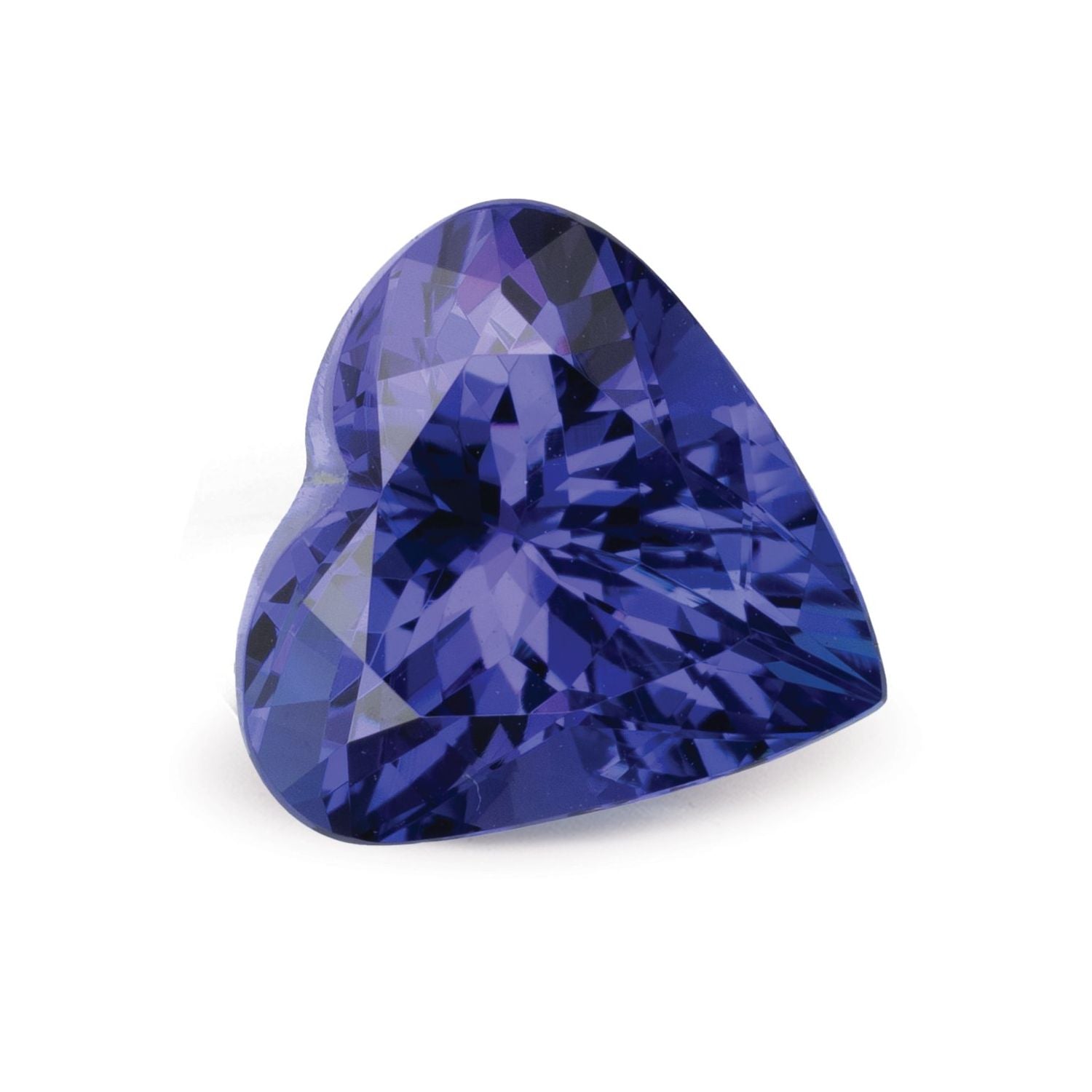 4.35 ct Heart Natural Natural Tanzanite Tanzanite – Faceted Cut – N/A Certified — Sapphire Row