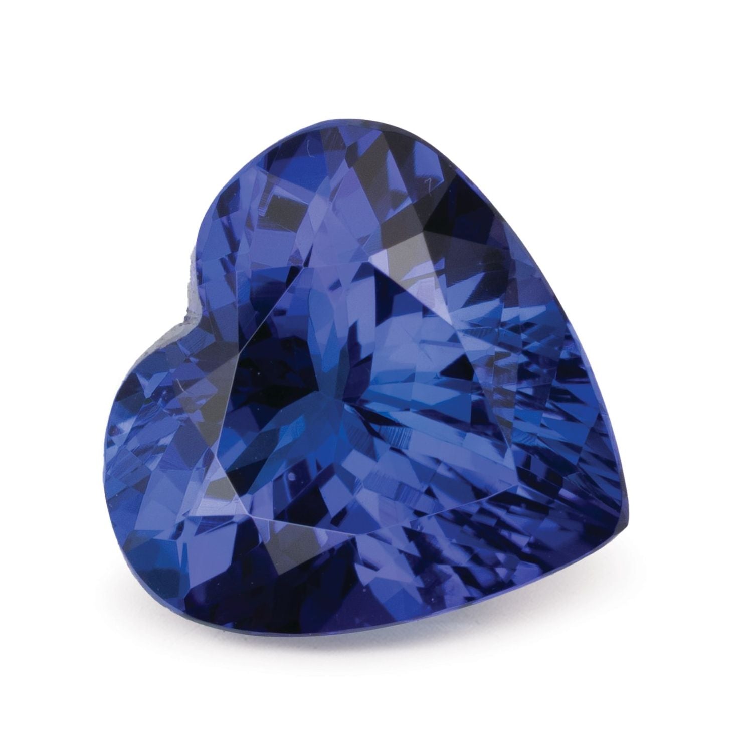 6.40 ct Heart Natural Natural Tanzanite Tanzanite – Faceted Cut – N/A Certified — Sapphire Row