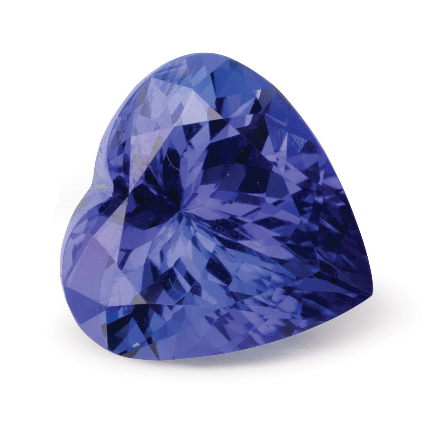 7.08 ct Heart Natural Natural Tanzanite Tanzanite – Faceted Cut – N/A Certified — Sapphire Row