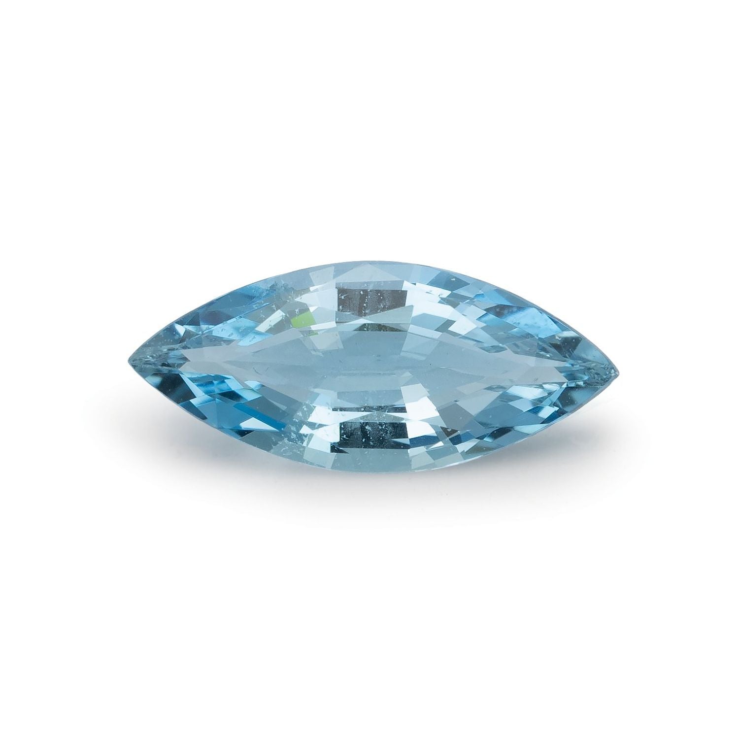1.03 ct Marquise Natural Natural Aquamarine Aquamarine – Faceted Cut – N/A Certified — Sapphire Row
