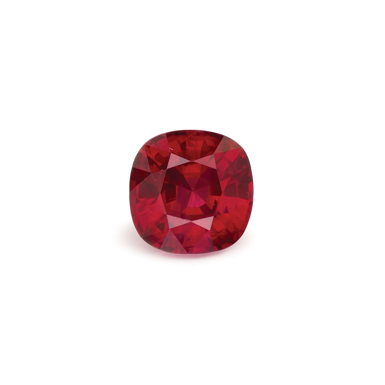 1.25 ct Cushion Natural Natural Ruby Ruby – Faceted Cut – N/A Certified — Sapphire Row