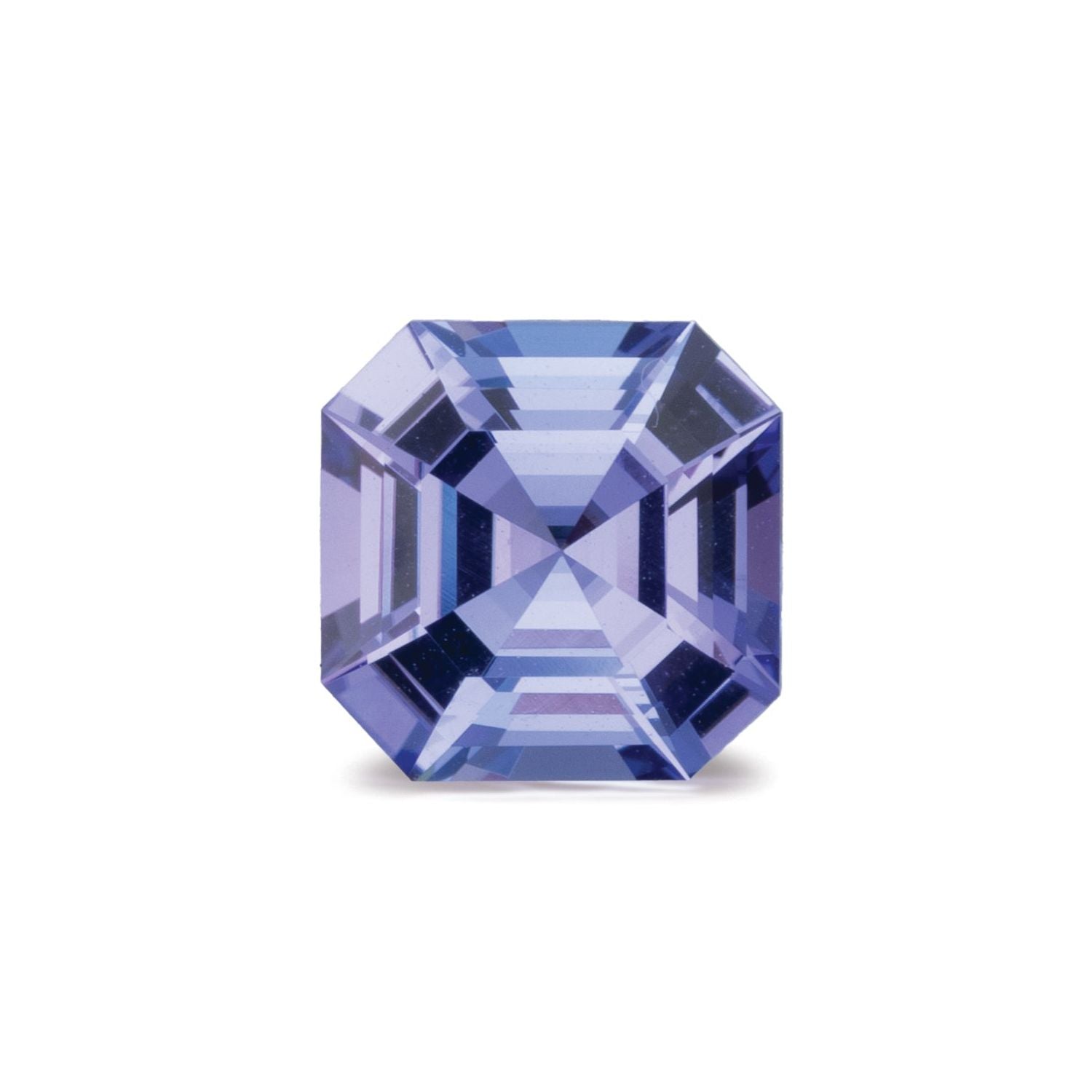 1.89 ct Asscher Natural Natural Tanzanite Tanzanite – Step-cut – N/A Certified — Sapphire Row