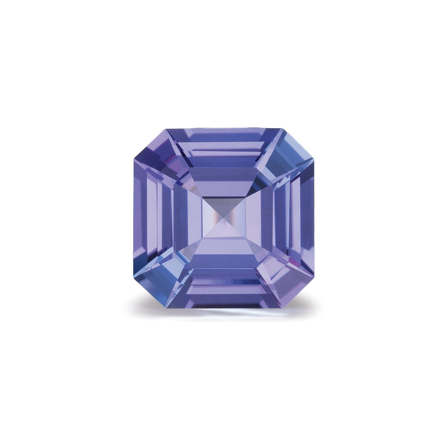 1.97 ct Asscher Natural Natural Tanzanite Tanzanite – Step-cut – N/A Certified — Sapphire Row