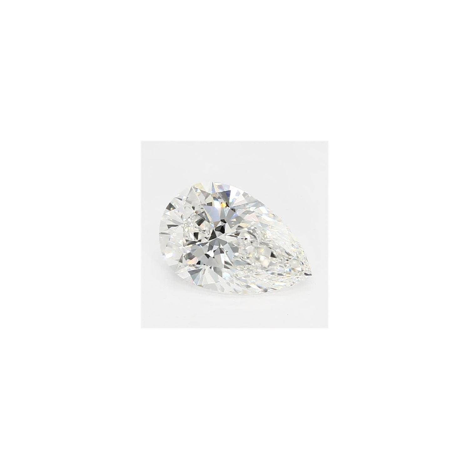 1.30 ct Pear Lab-Grown Diamond – F VS1 – Faceted Cut – GCAL Certified — Sapphire Row