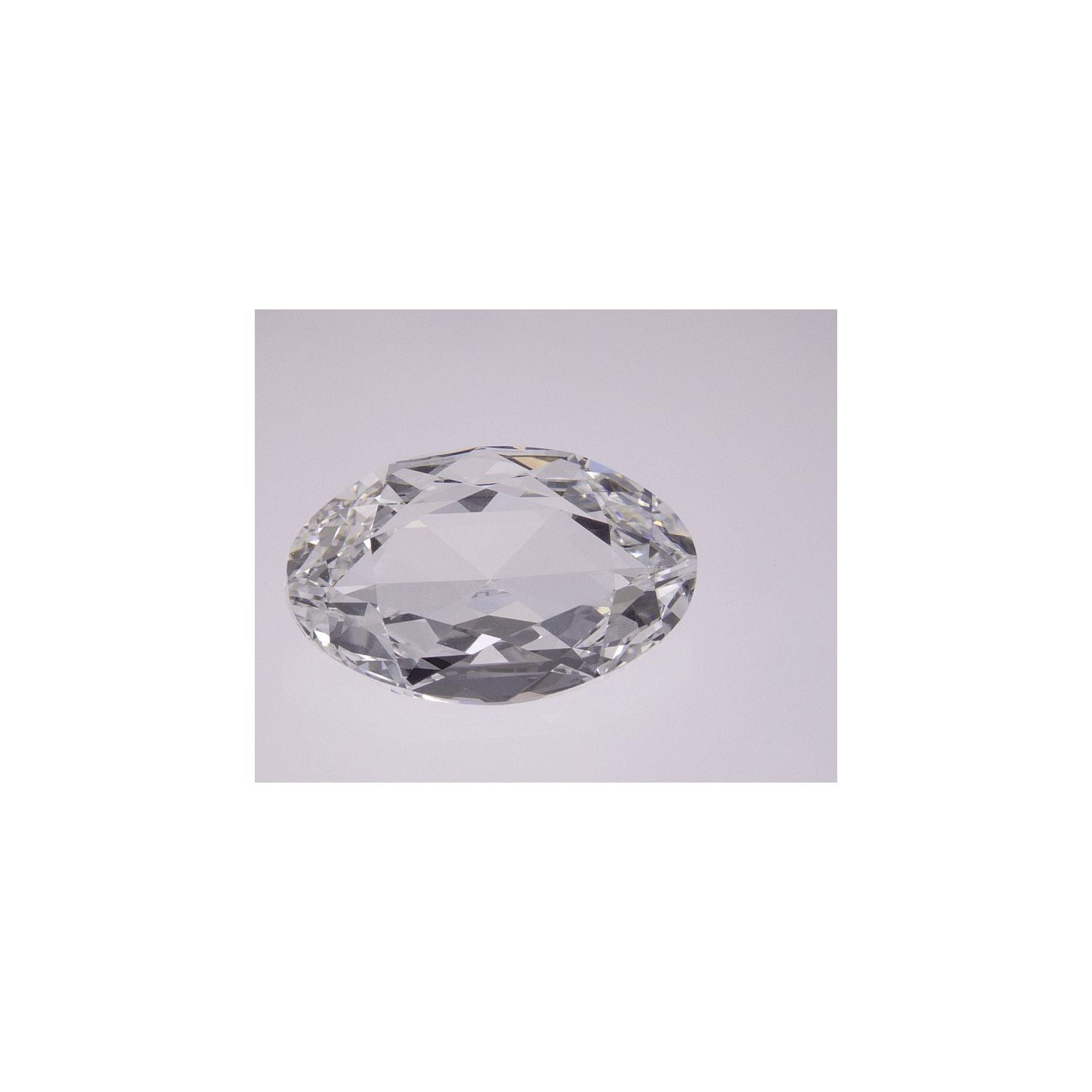 2.71 ct Oval Lab-Grown Diamond – E VVS2 – Rose-cut – GCAL Certified — Sapphire Row