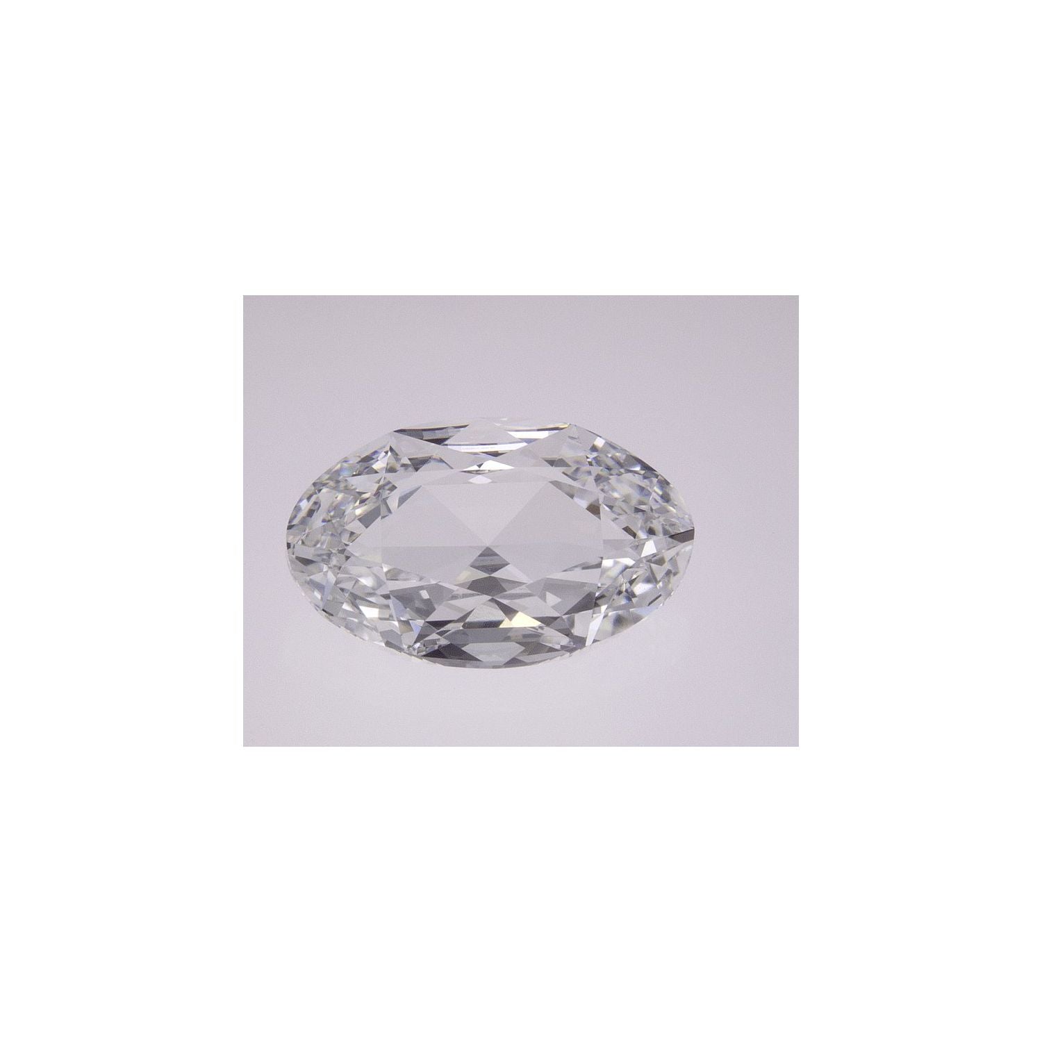 2.65 ct Oval Lab-Grown Diamond – E VVS2 – Rose-cut – GCAL Certified — Sapphire Row