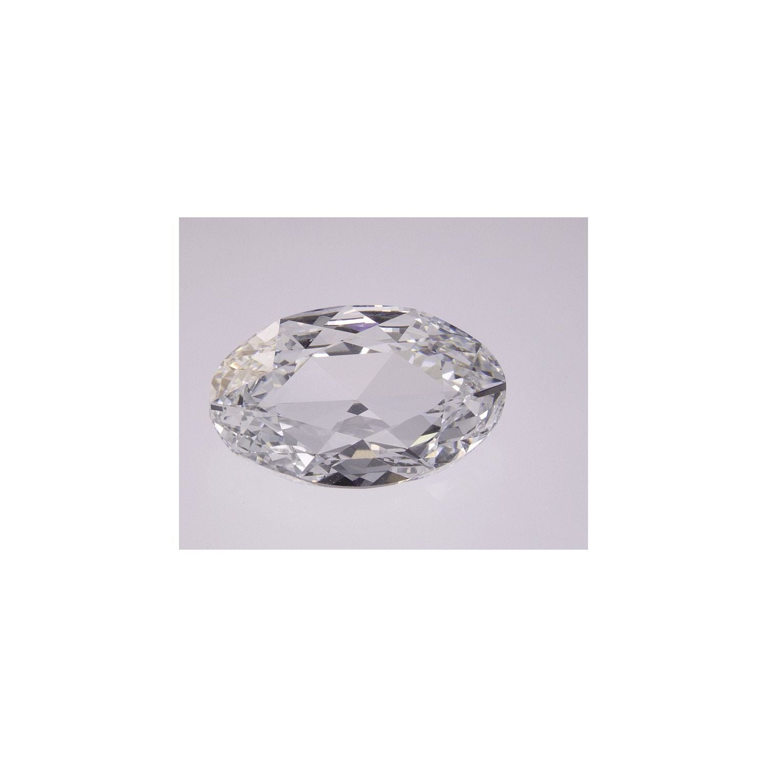 2.51 ct Oval Lab-Grown Diamond – E VS1 – Rose-cut – GCAL Certified — Sapphire Row