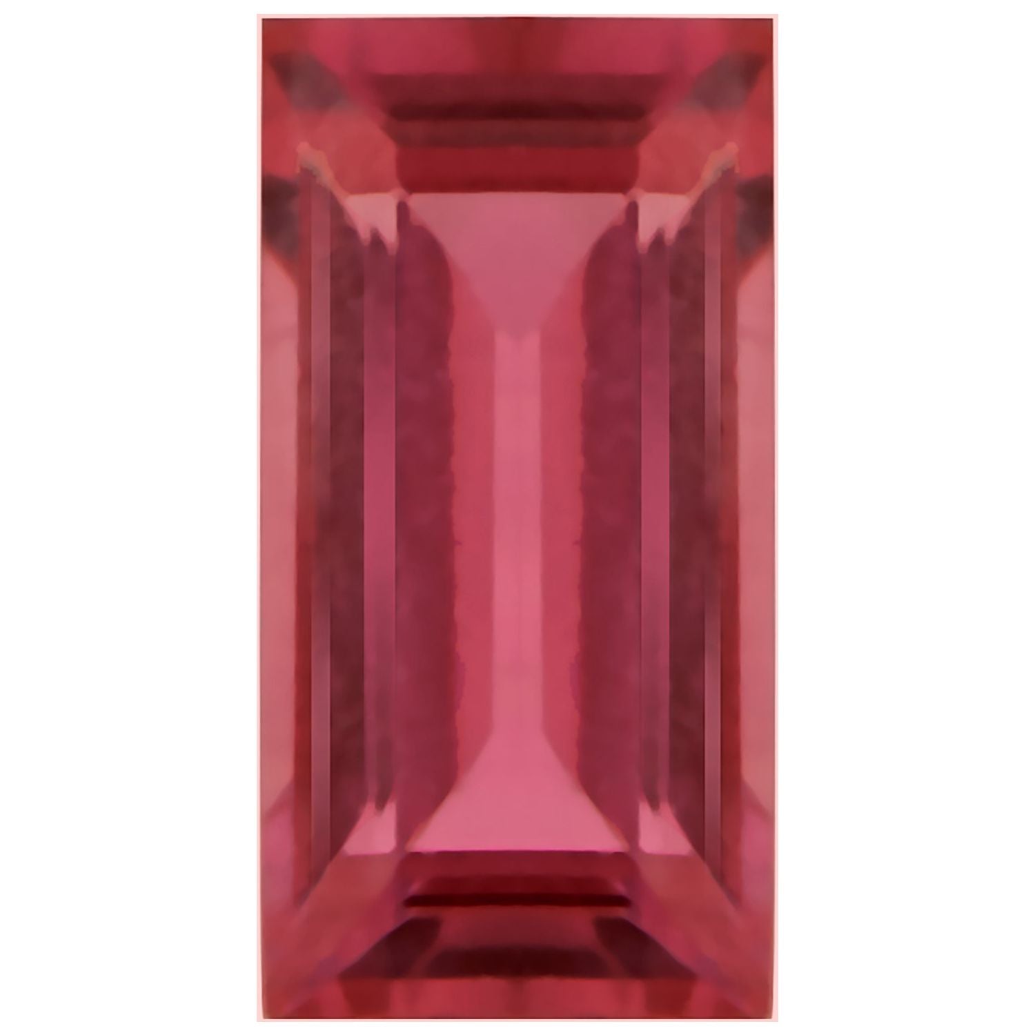 5x2 mm Straight Baguette Natural Red Ruby – Step-Cut – A Quality — Sapphire Row