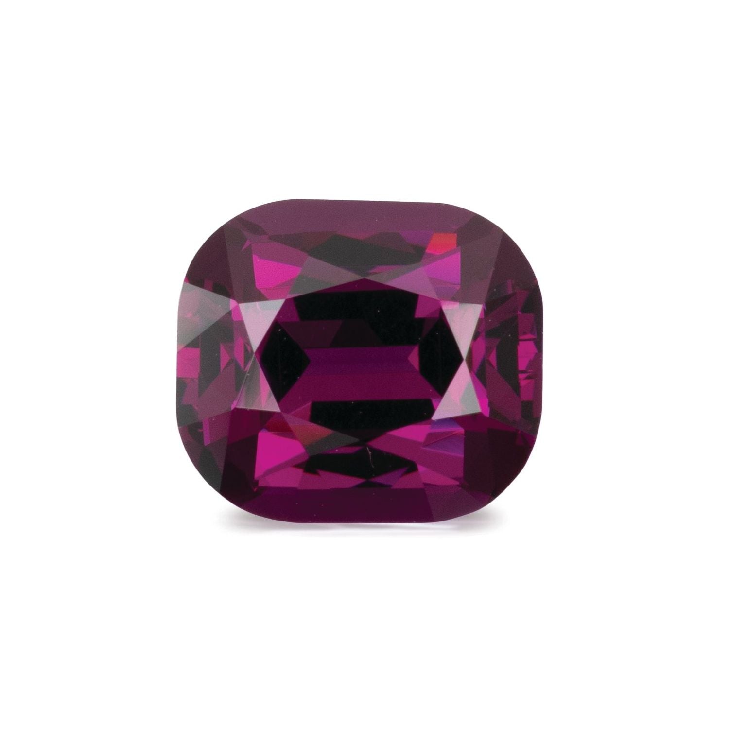 3.59 ct Antique Cushion Natural Natural Garnet Garnet – Faceted Cut – N/A Certified — Sapphire Row