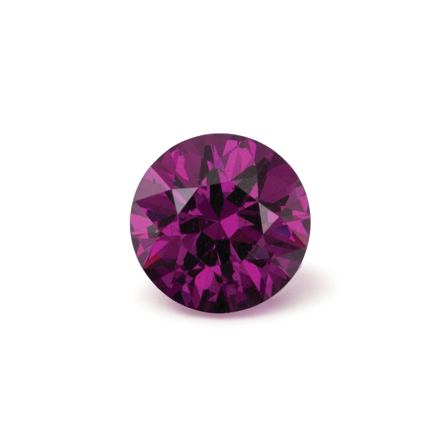 1.60 ct Round Natural Natural Garnet Garnet – Faceted Cut – N/A Certified — Sapphire Row