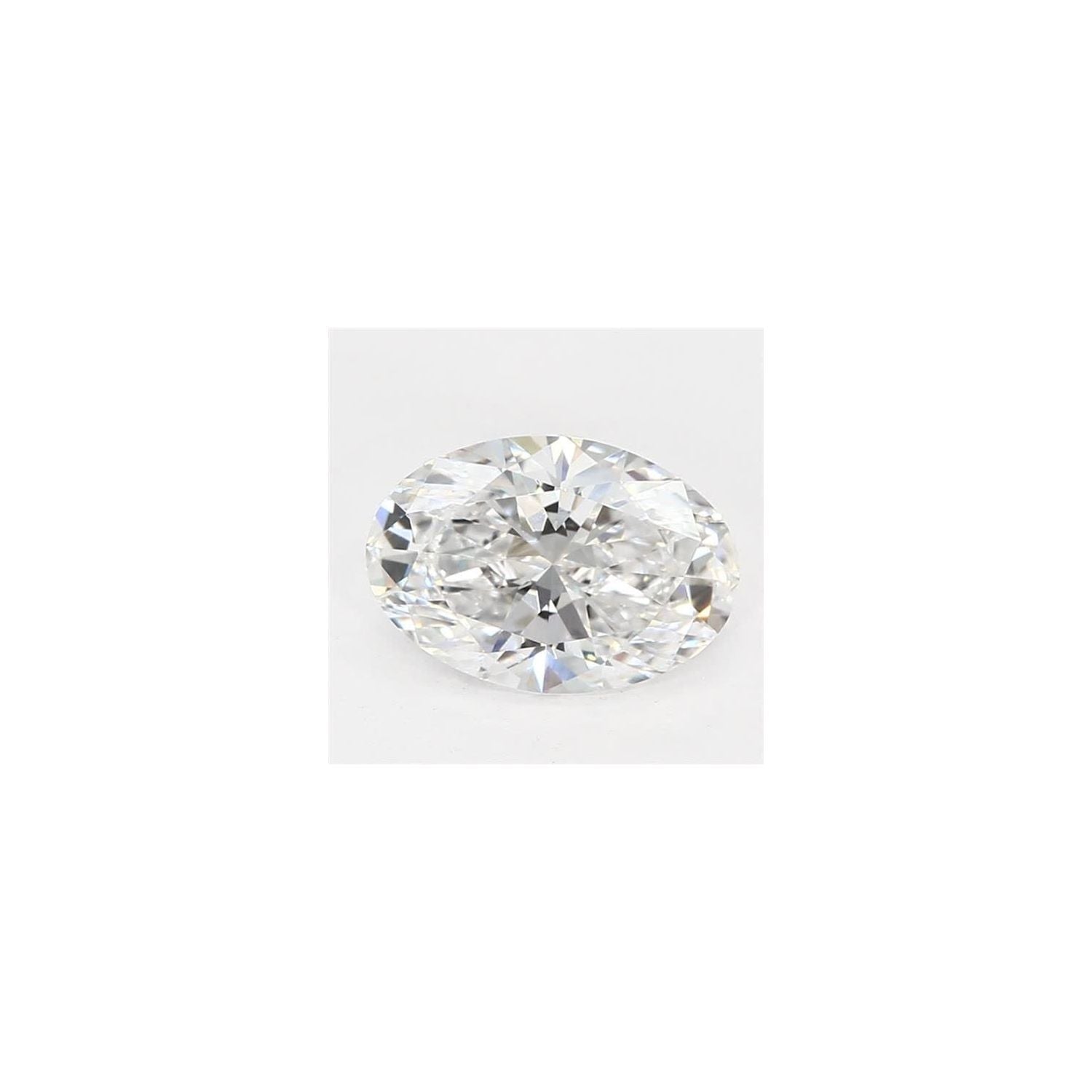 0.84 ct Oval Lab-Grown Diamond – D VVS2 – Faceted Cut – GCAL Certified — Sapphire Row